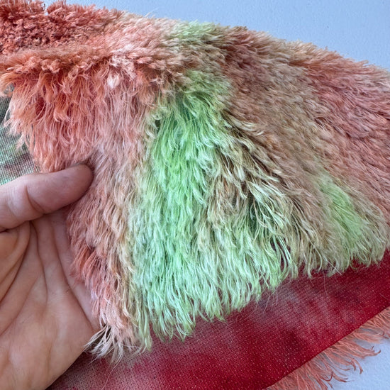 25mm String Mohair - Hand Dyed Holiday - Fat 1/8m - SEP093