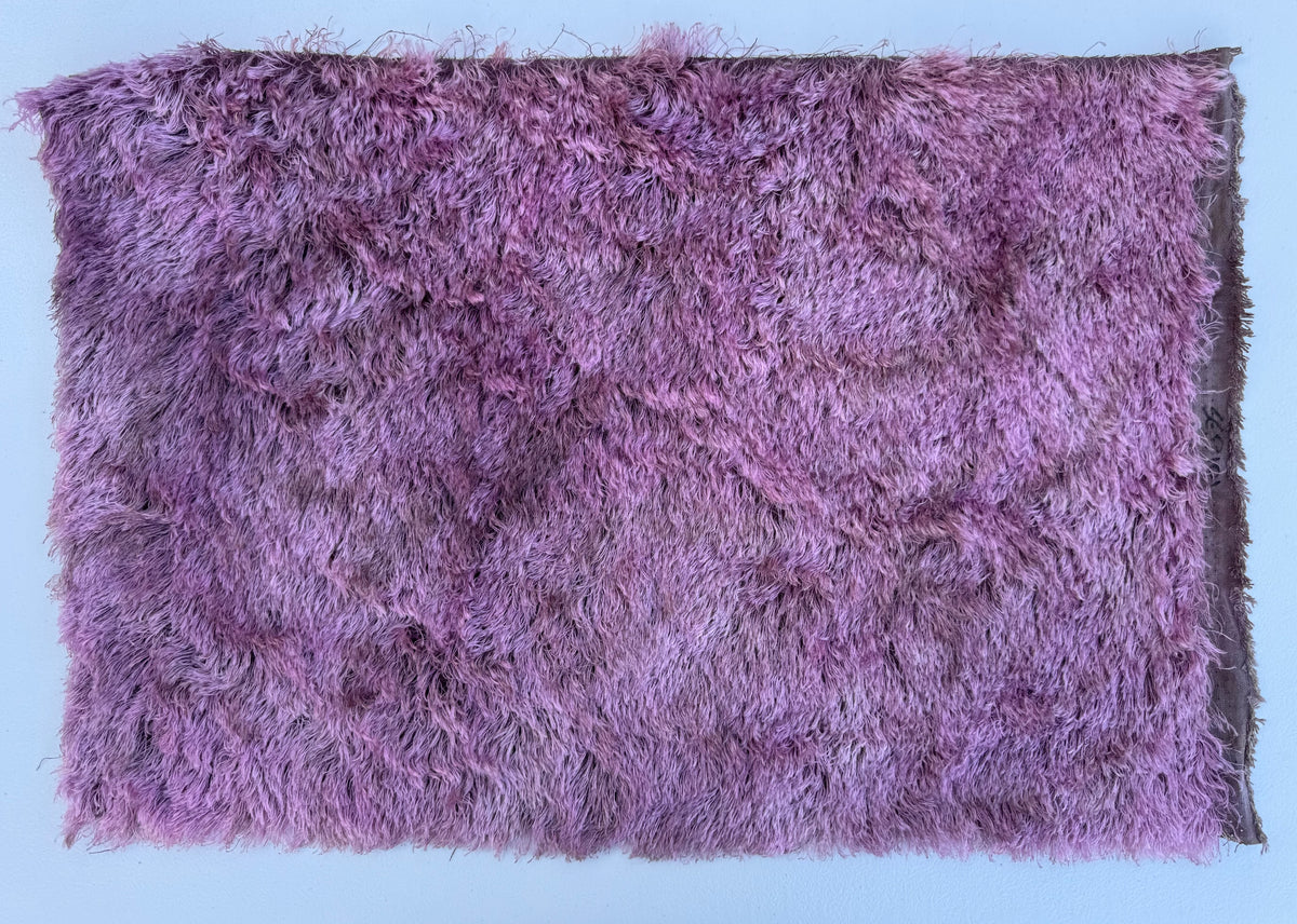 25mm String Mohair - Hand Dyed Smokey Orchid - Fat 1/4m - SEP101