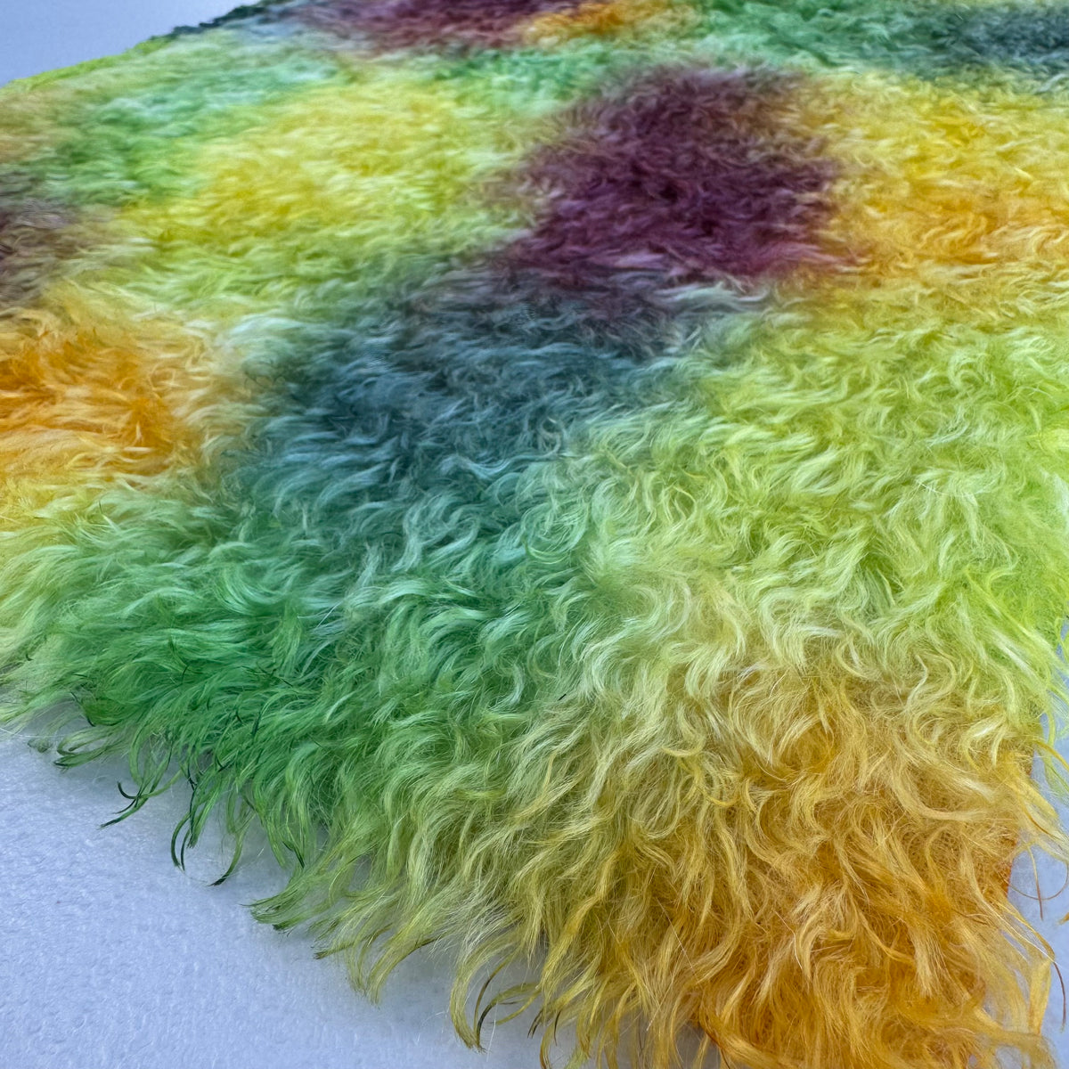 Bianca Mohair - Hand Dyed Summer Garden - Fat 1/8m - SEP114