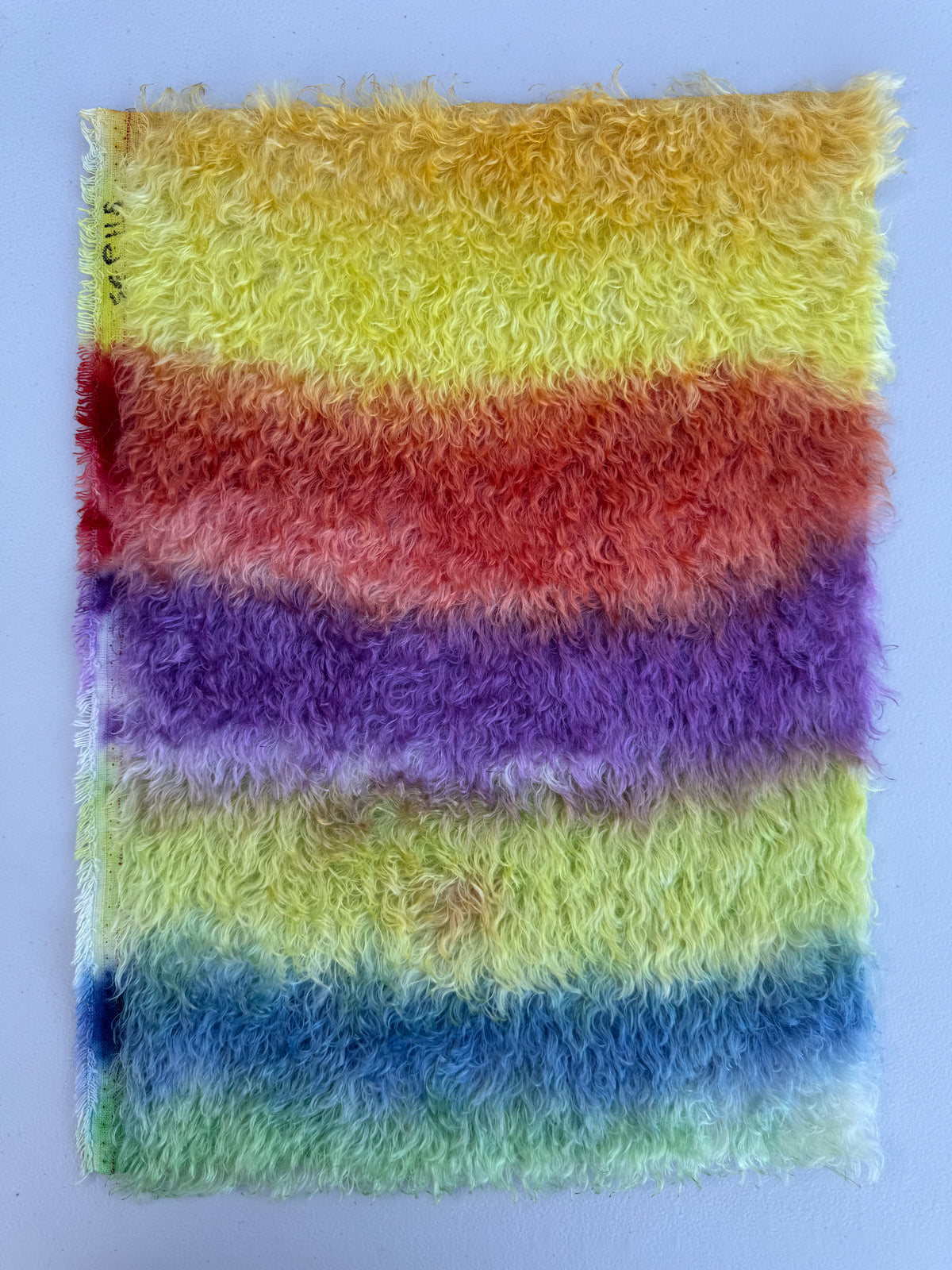 Bianca Mohair - Hand Dyed Sahara Sky - Fat 1/8m - SEP115