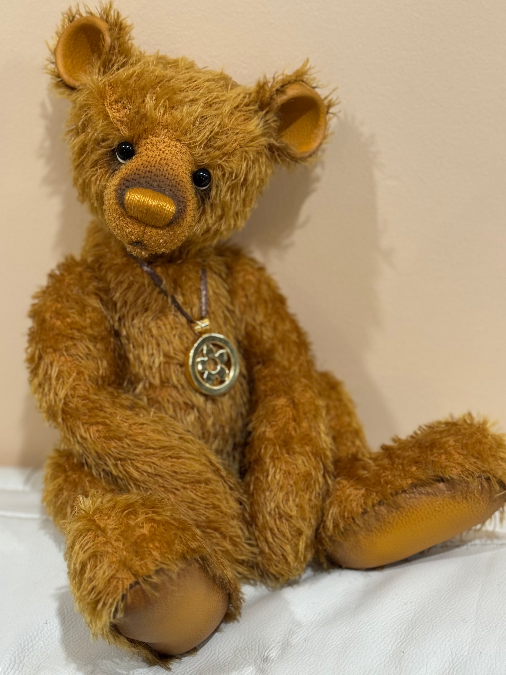 Foxglove - 16" Traditional mohair bear by Emma's Bears - OOAK