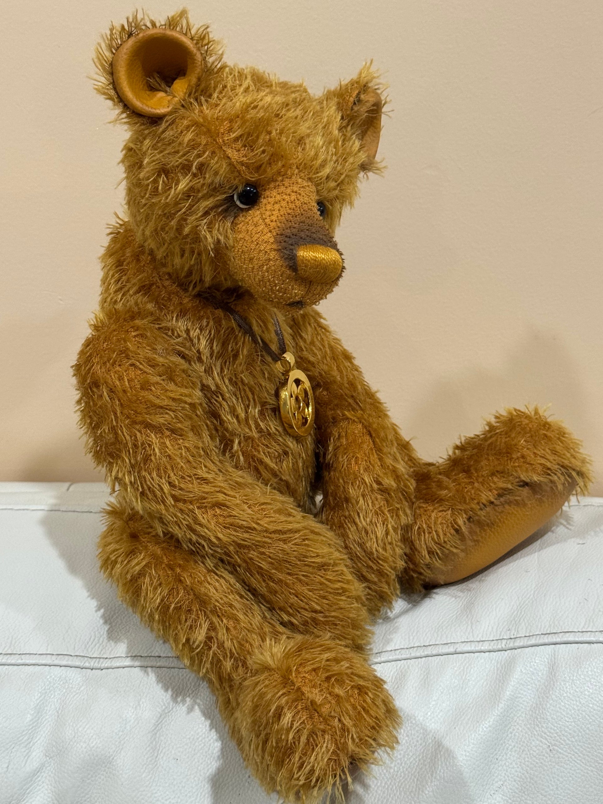 Foxglove - 16" Traditional mohair bear by Emma's Bears - OOAK