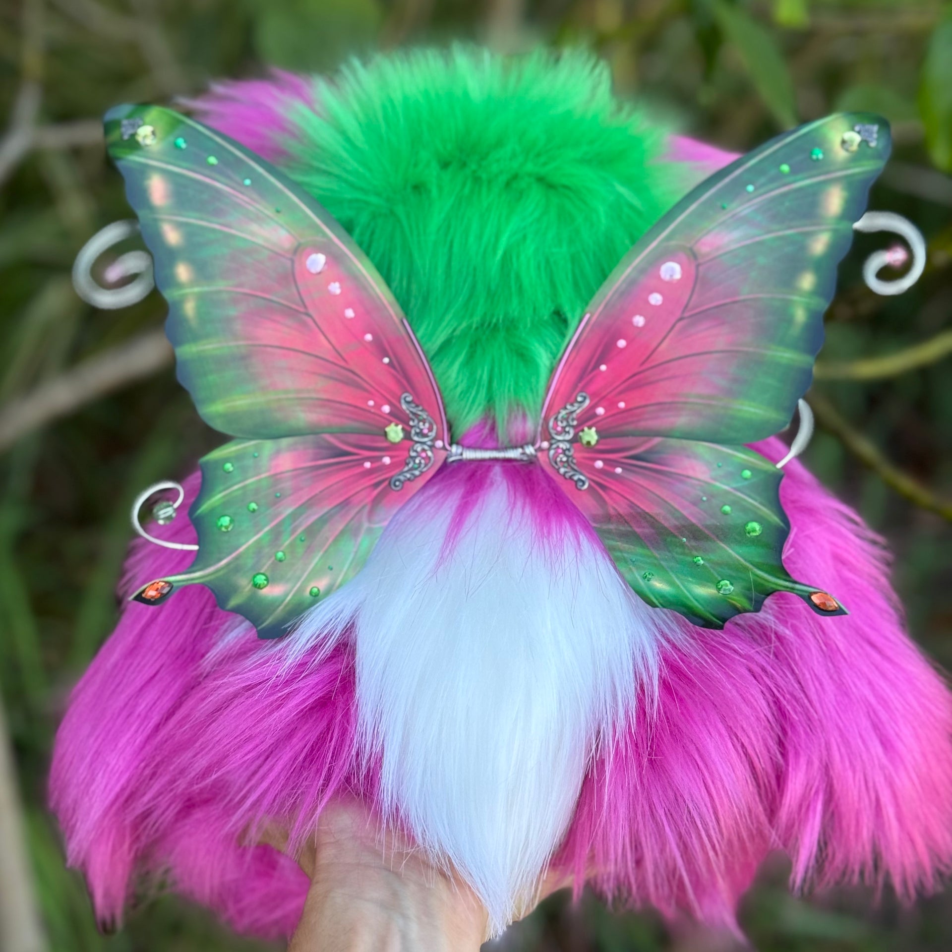 Nerissa Applesweet - 16" luxury faux fur bear by Emmas Bears - OOAK