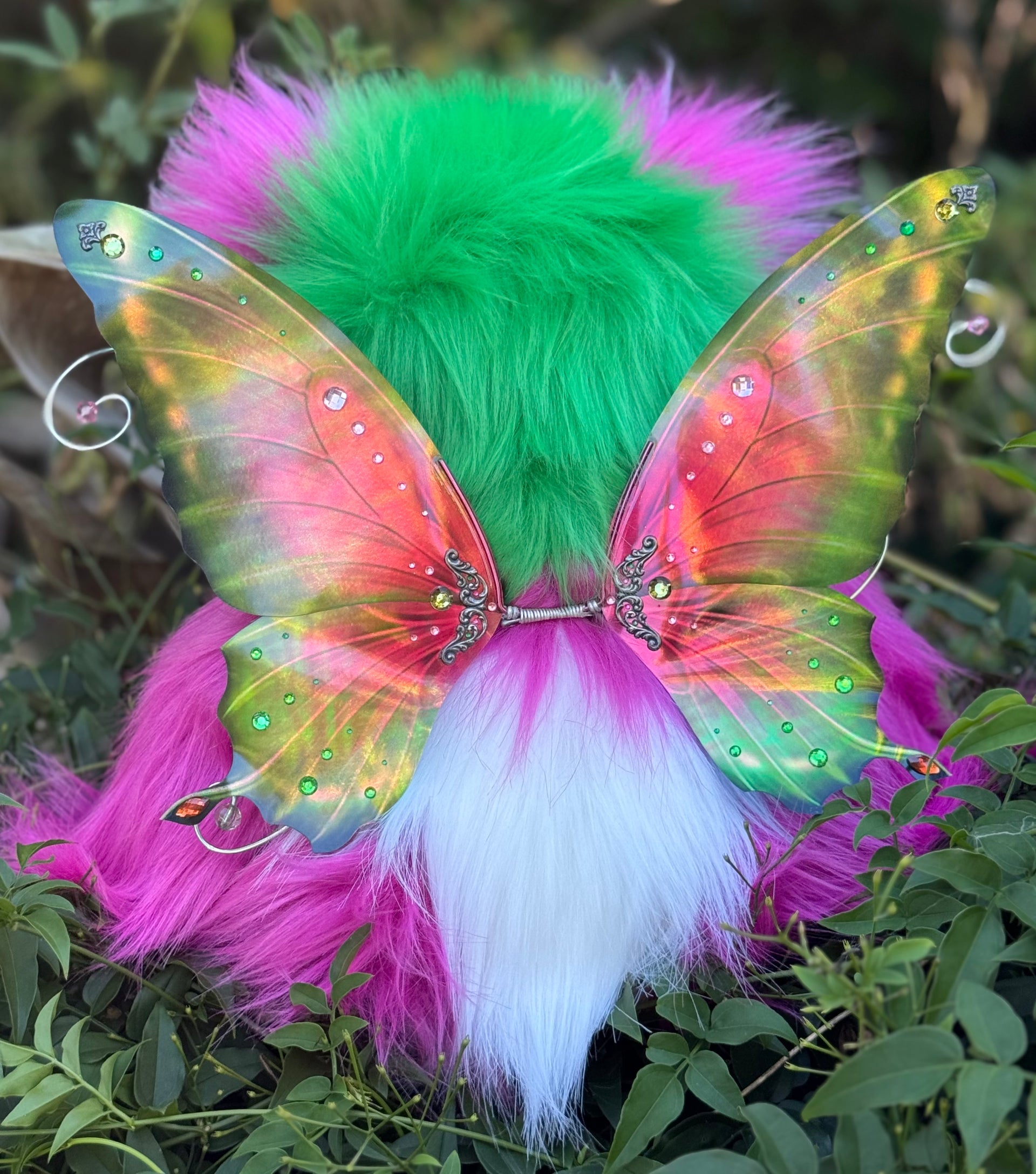 Nerissa Applesweet - 16" luxury faux fur bear by Emmas Bears - OOAK