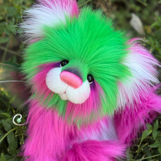 Nerissa Applesweet - 16" luxury faux fur bear by Emmas Bears - OOAK