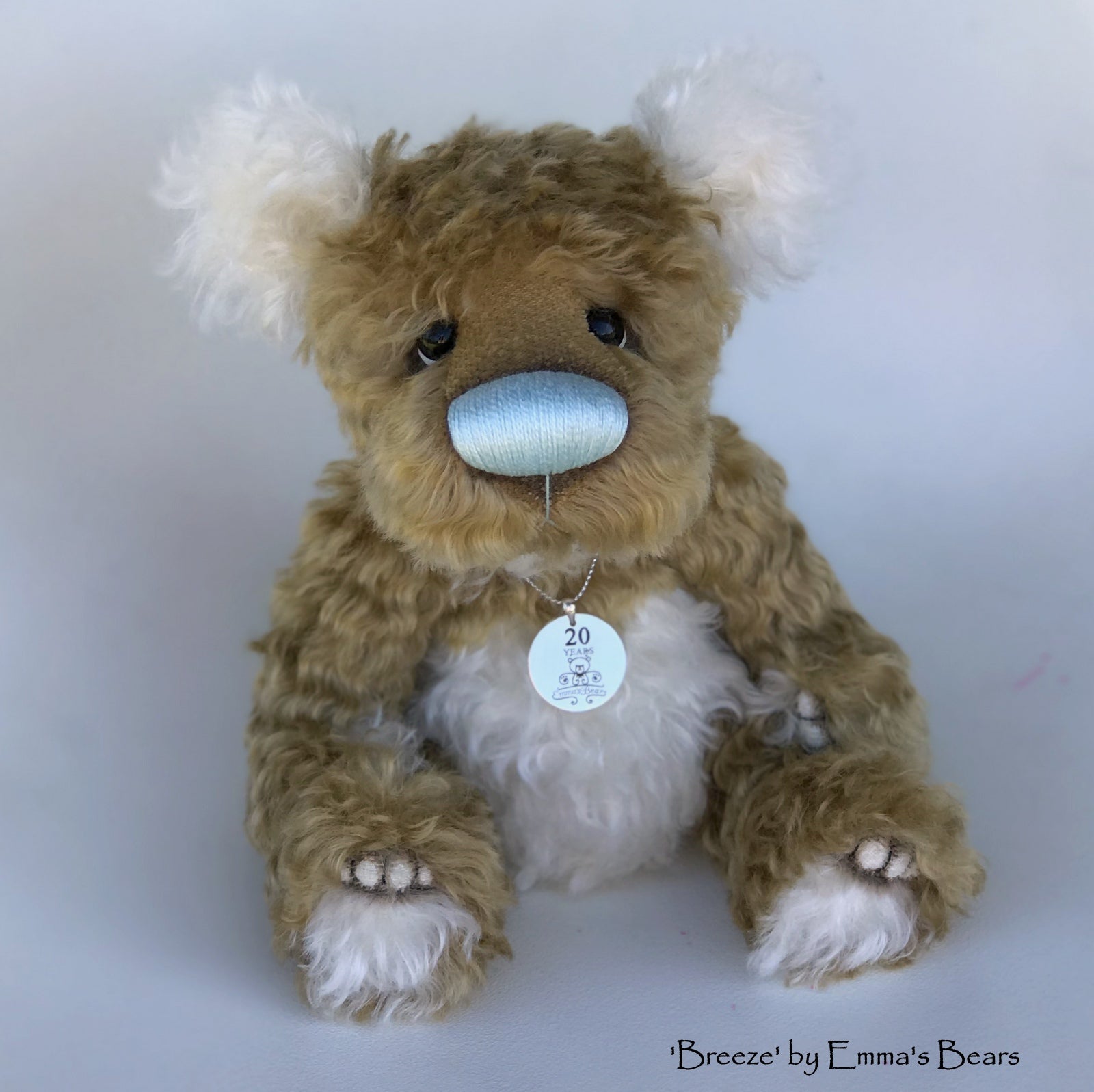 Breeze - 20 Years of Emma's Bears Commemorative Teddy - OOAK in a series