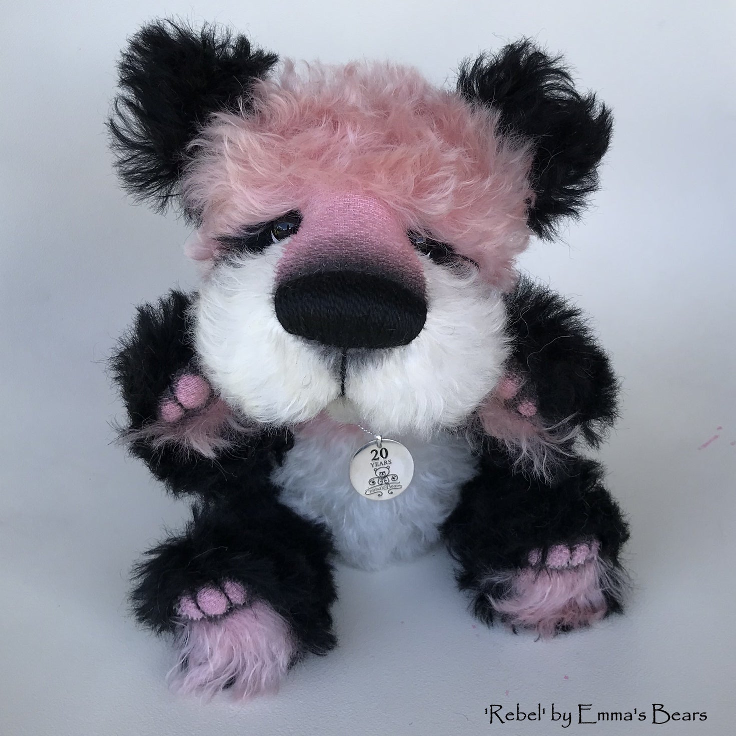 Rebel - 20 Years of Emma's Bears Commemorative Teddy - OOAK in a series