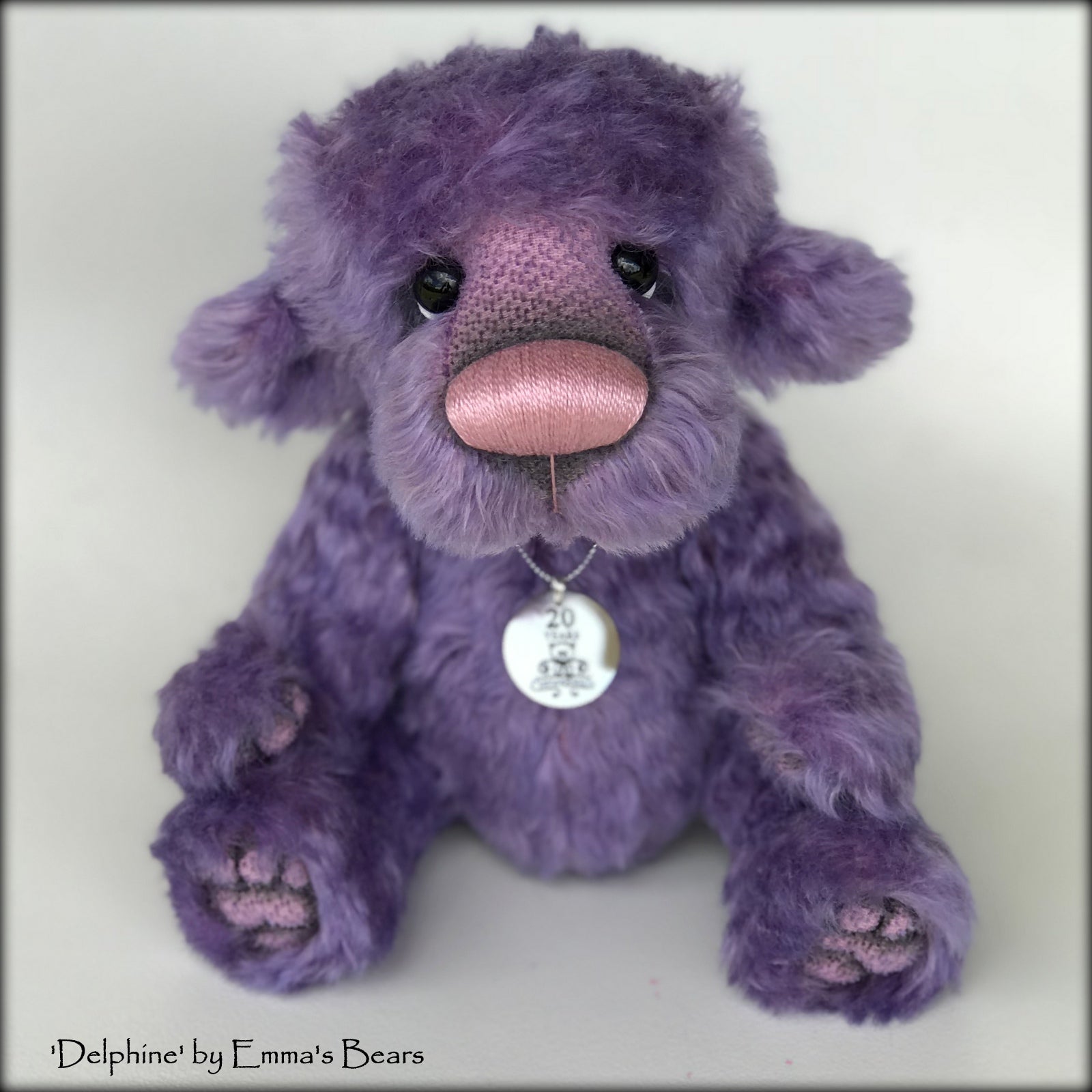 Delphine - 20 Years of Emma's Bears Commemorative Teddy - OOAK in a series