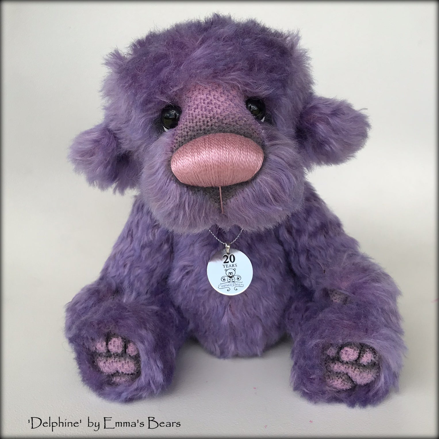 Delphine - 20 Years of Emma's Bears Commemorative Teddy - OOAK in a series