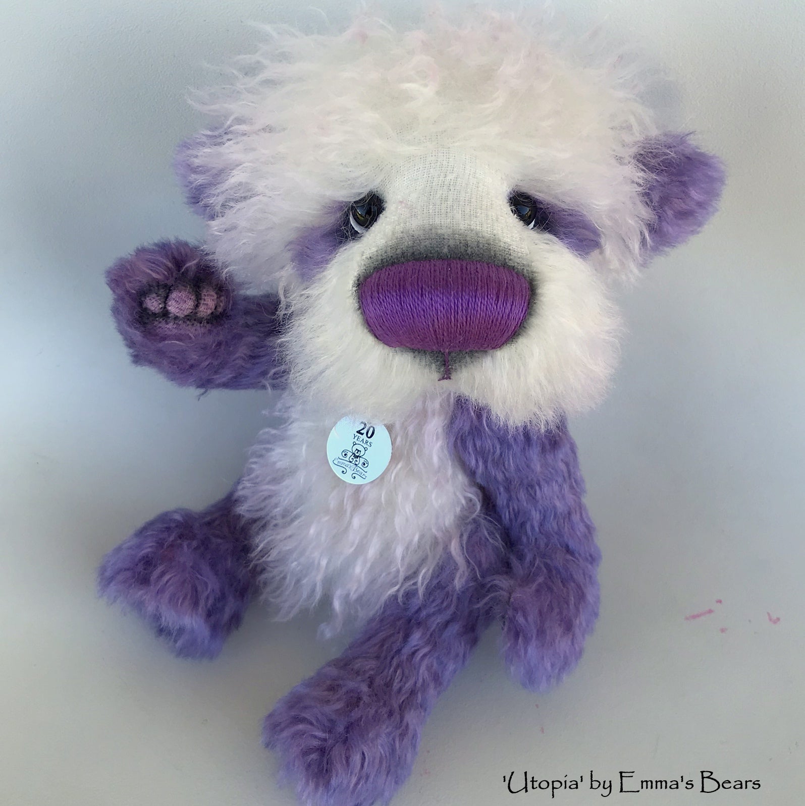 Utopia - 20 Years of Emma's Bears Commemorative Teddy - OOAK in a series