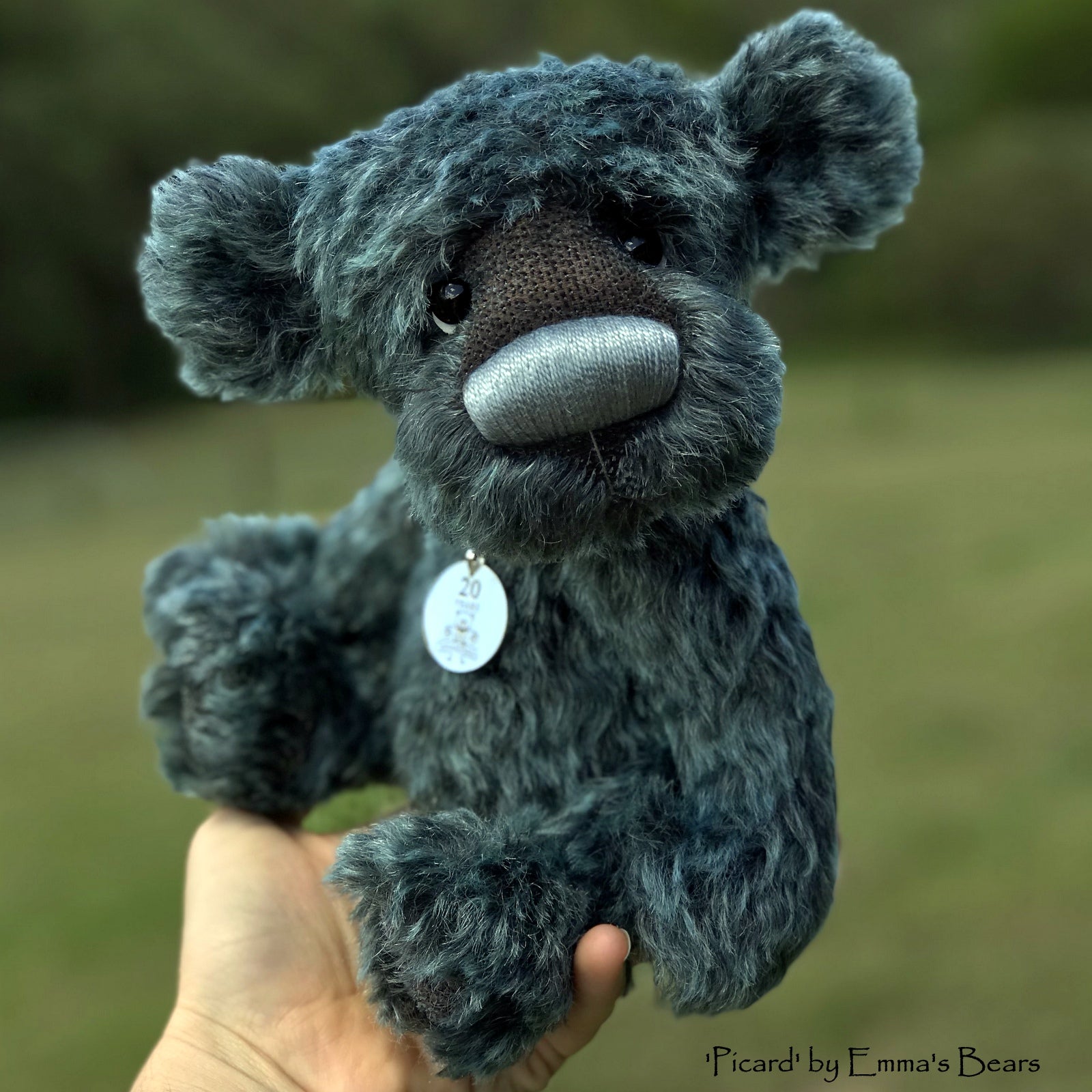 Picard - 20 Years of Emma's Bears Commemorative Teddy - OOAK in a series