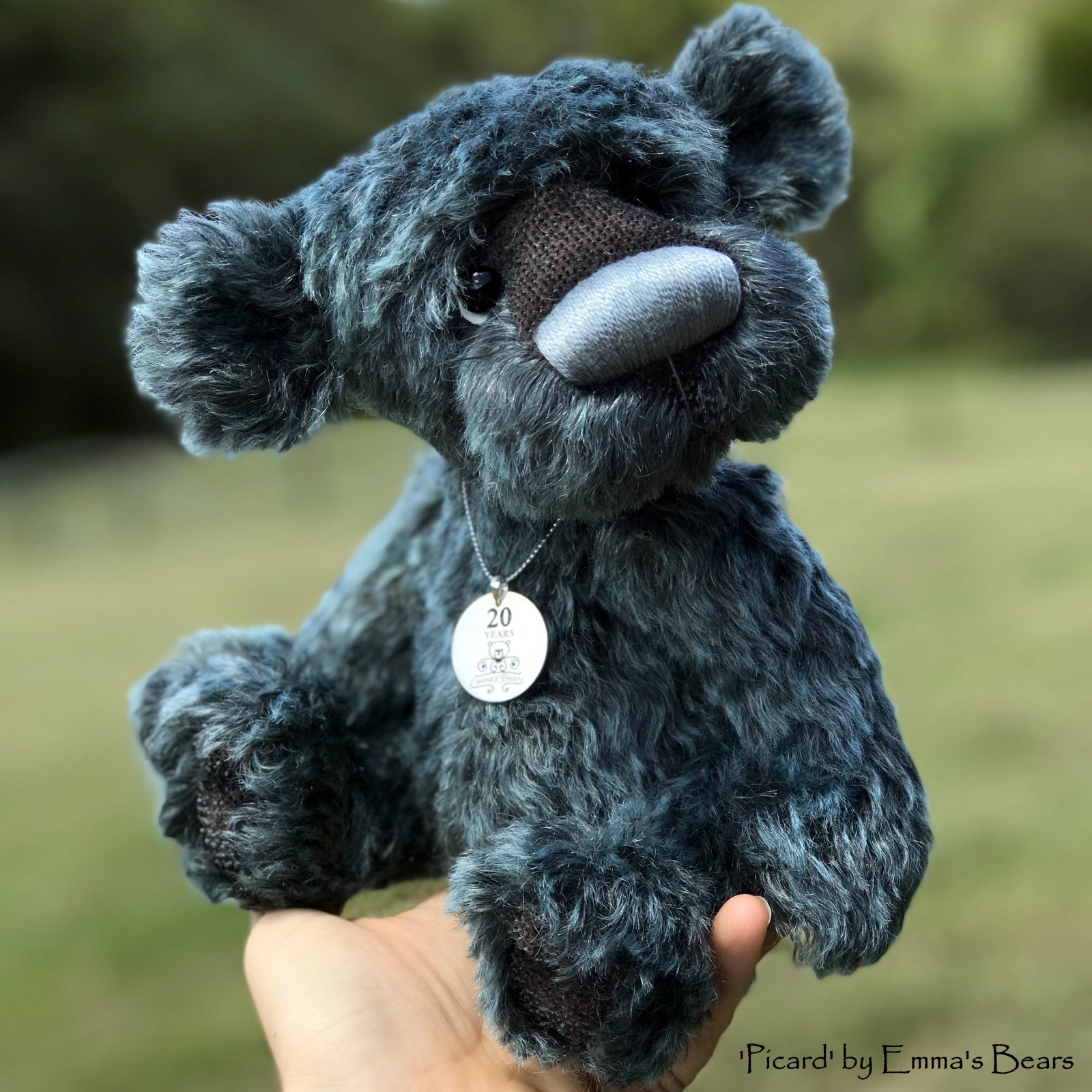 Picard - 20 Years of Emma's Bears Commemorative Teddy - OOAK in a series