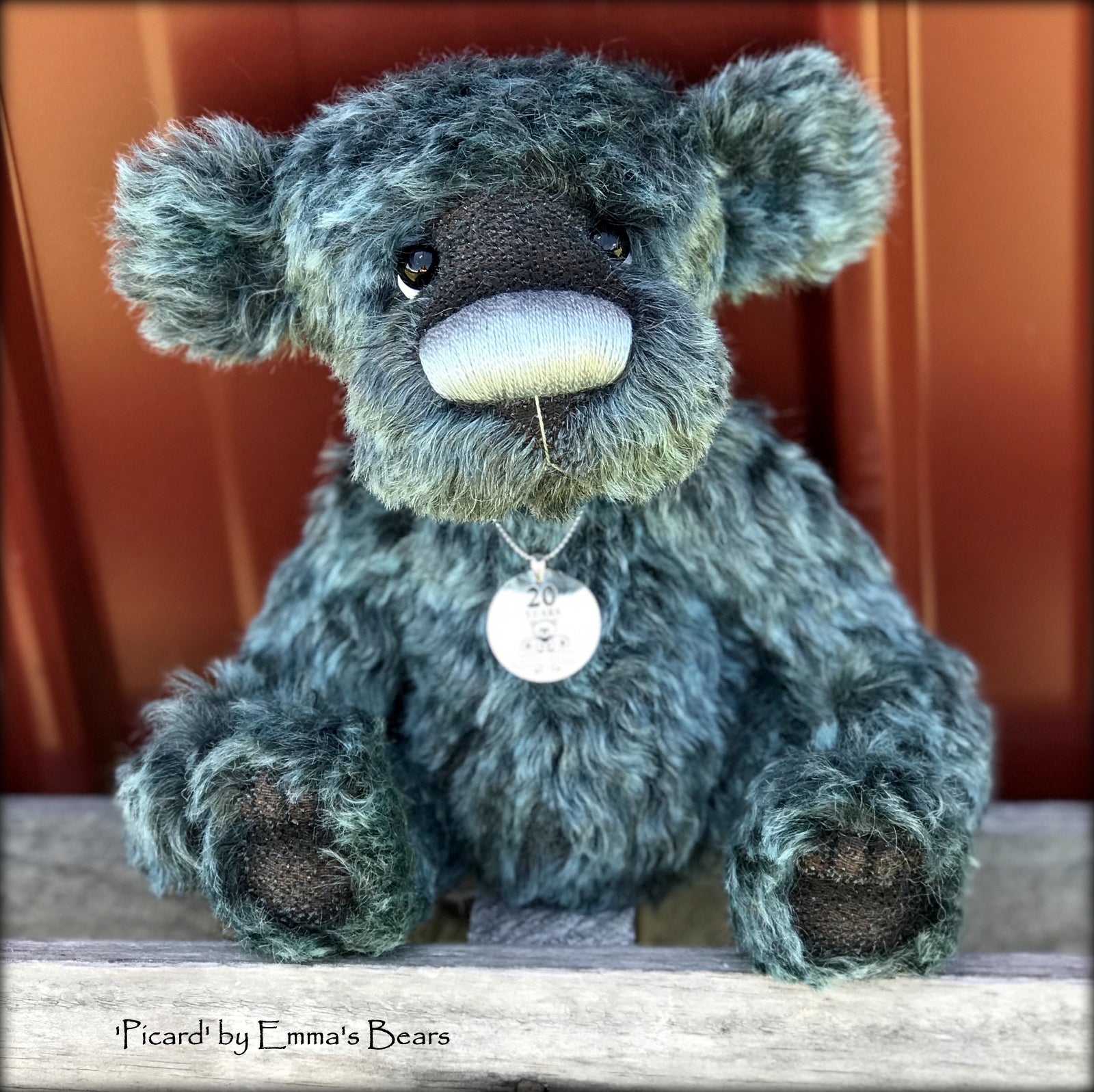 Picard - 20 Years of Emma's Bears Commemorative Teddy - OOAK in a series