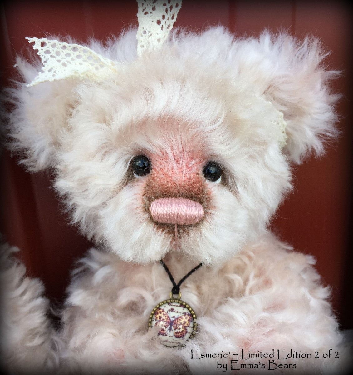 Esmerie - 11in mohair Artist Bears by Emmas Bears - Limited Edition