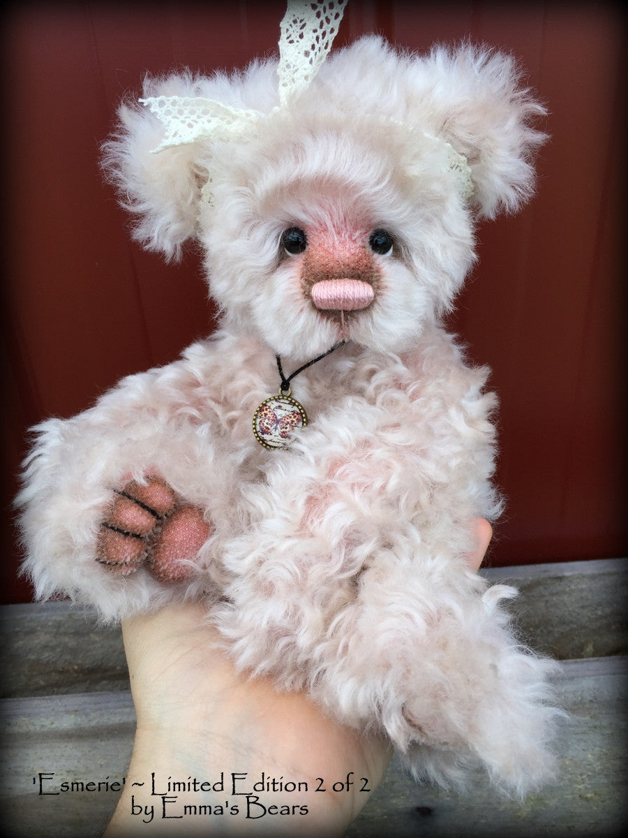 Esmerie - 11in mohair Artist Bears by Emmas Bears - Limited Edition