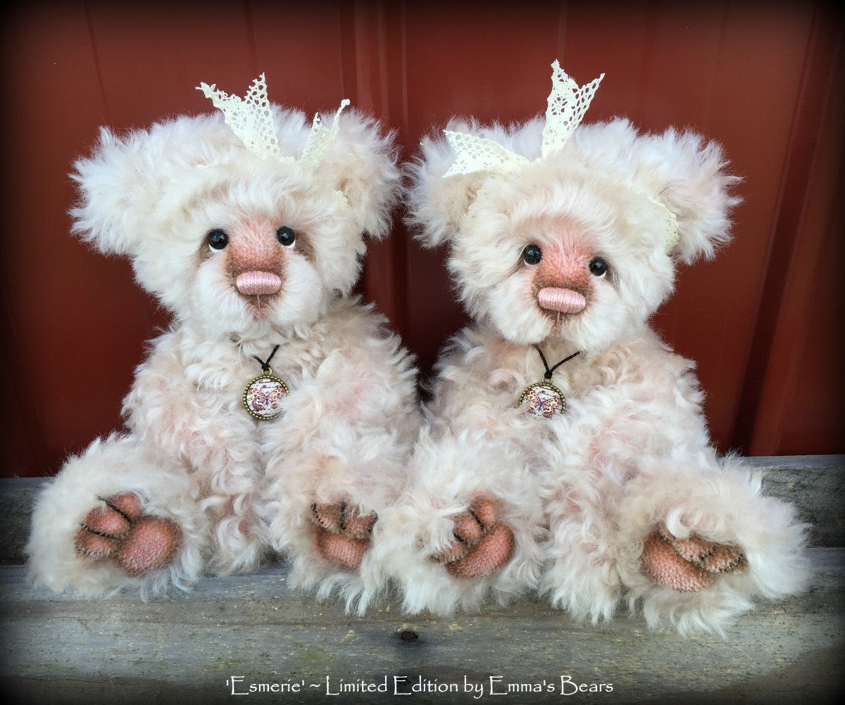 Esmerie - 11in mohair Artist Bears by Emmas Bears - Limited Edition