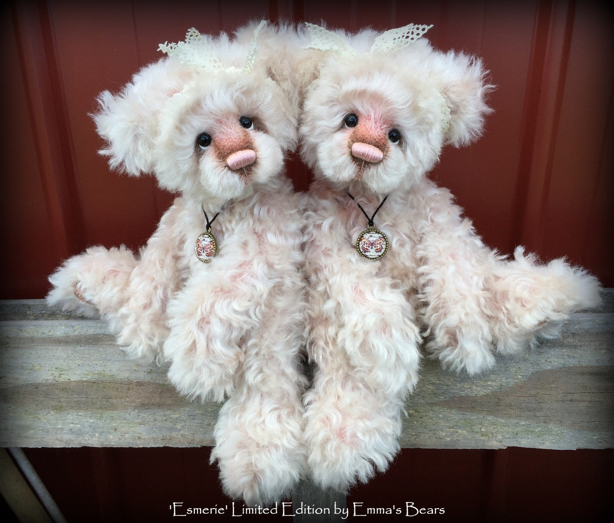 Esmerie - 11in mohair Artist Bears by Emmas Bears - Limited Edition