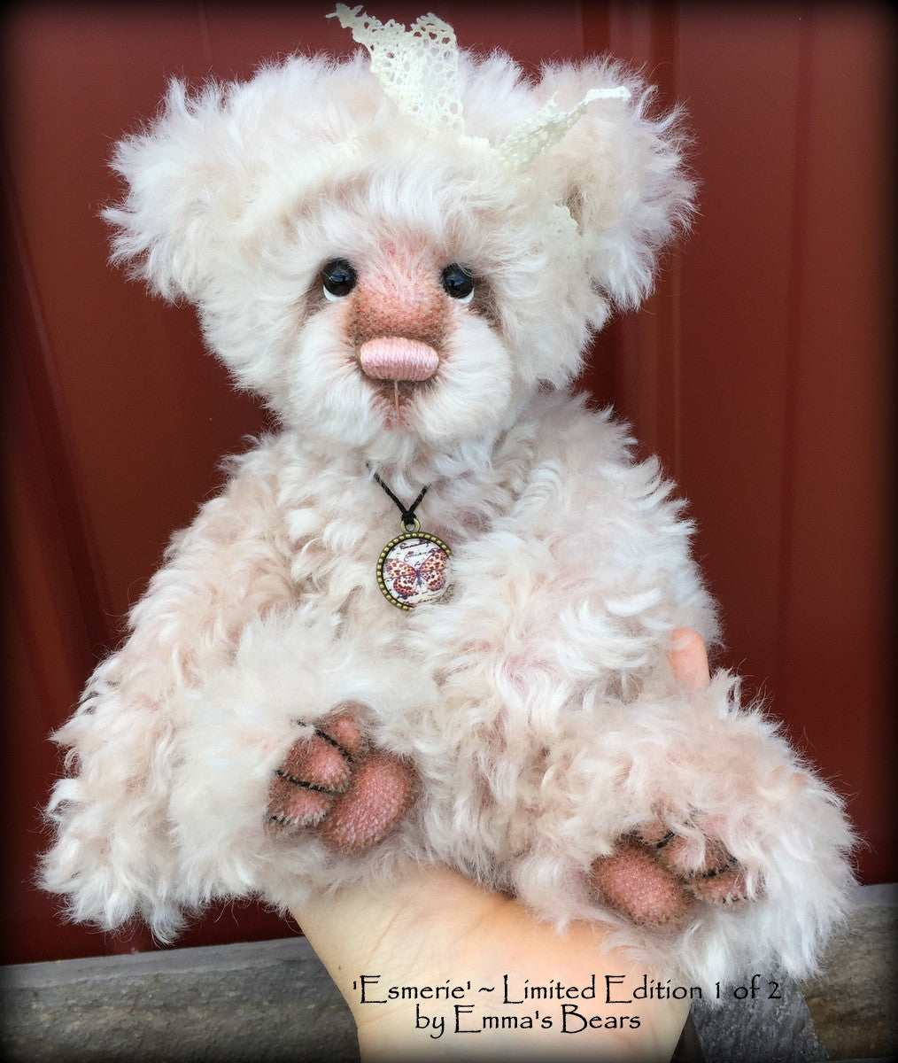 Esmerie - 11in mohair Artist Bears by Emmas Bears - Limited Edition