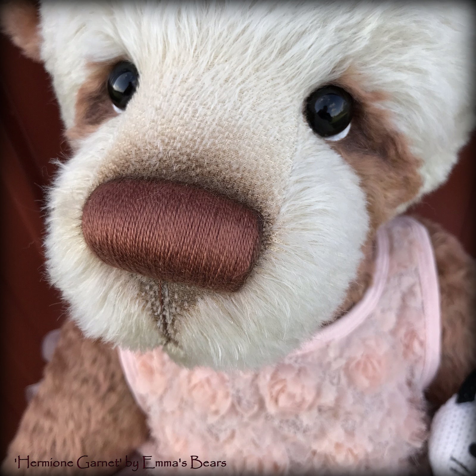 Hermione Garnet - 28" Mohair Artist Bear by Emmas Bears - OOAK