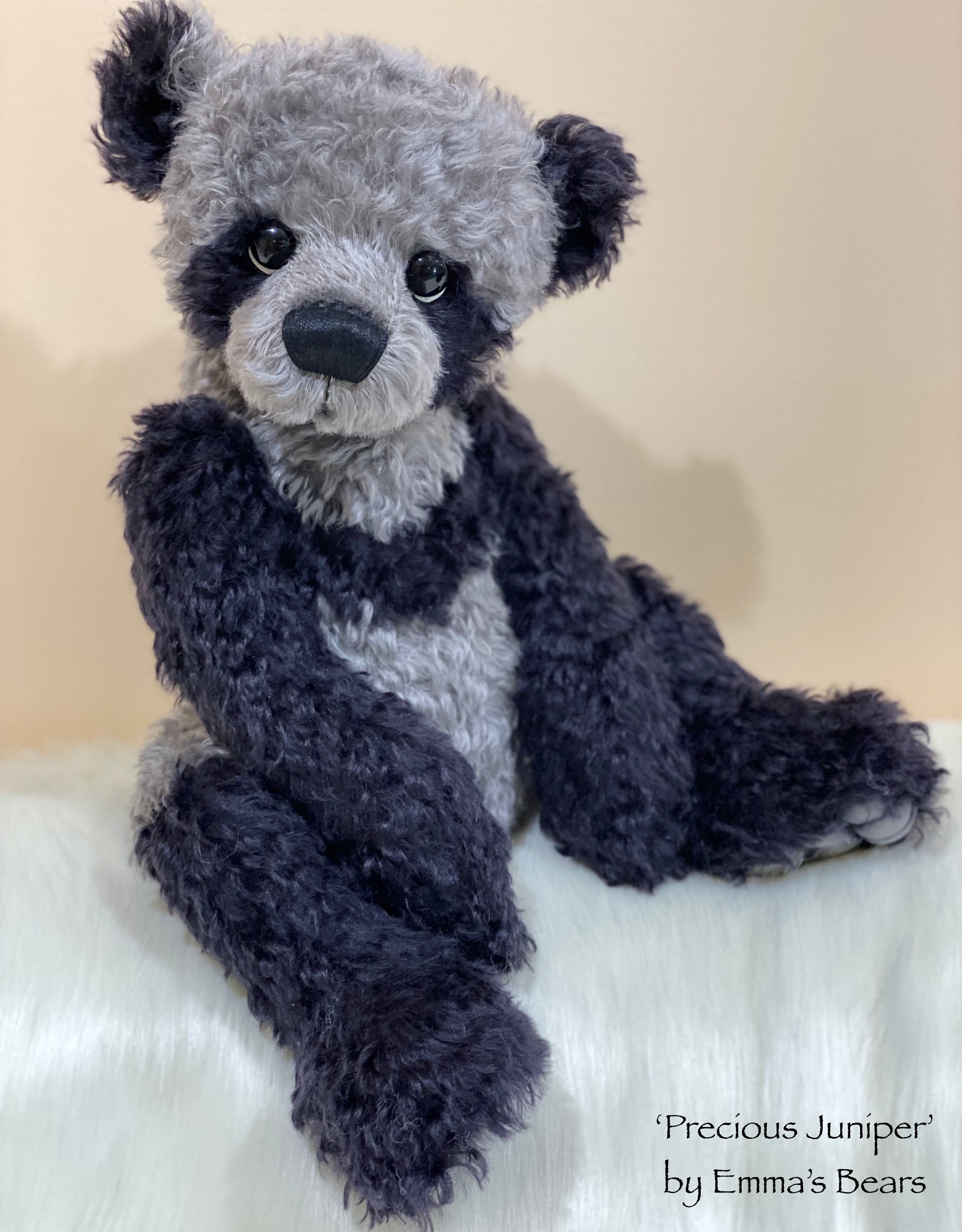 'Precious Juniper' - 21" Christmas 2021 Kid Mohair Artist Baby Bear by Emma's Bears - OOAK