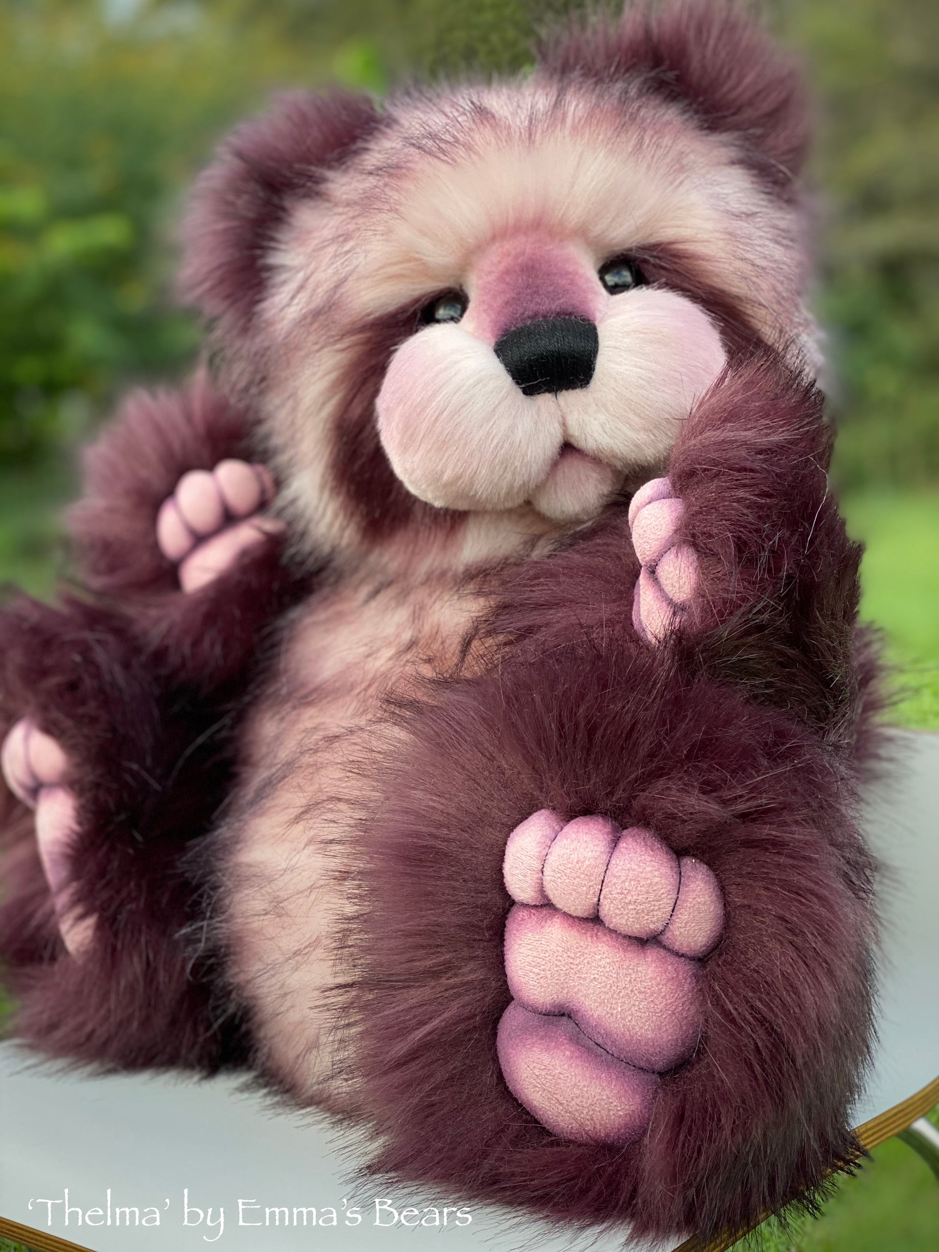 Thelma - 22" faux fur Artist Bear by Emma's Bears - OOAK