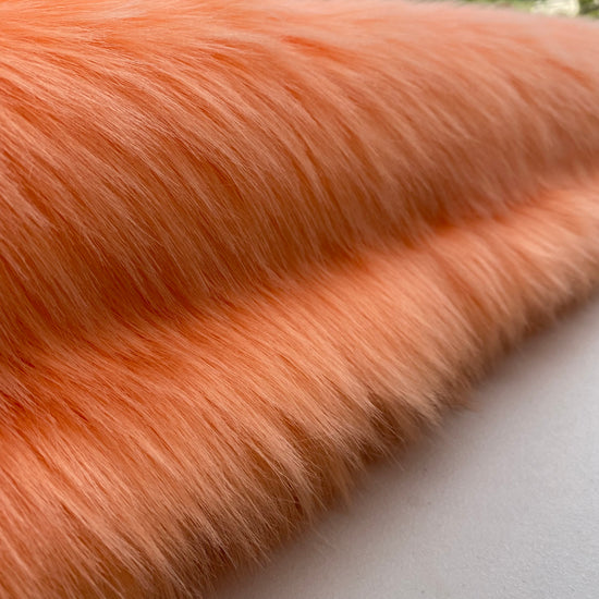 Coral Mischief - Luxury Heavy Pile Faux Fur - Late 2022 Range