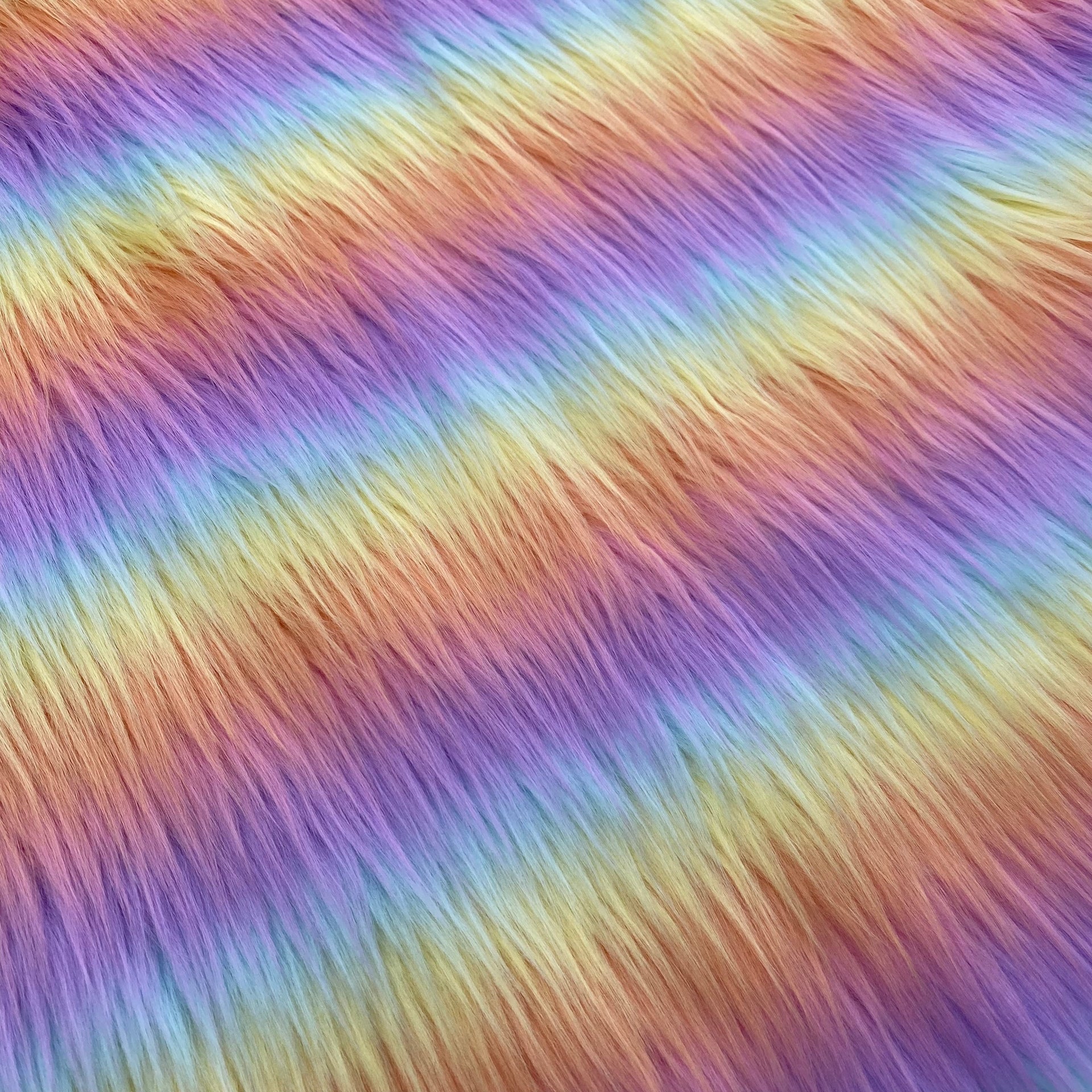 Pastel Rainbow - Faux Fur - Late 2022 Range
