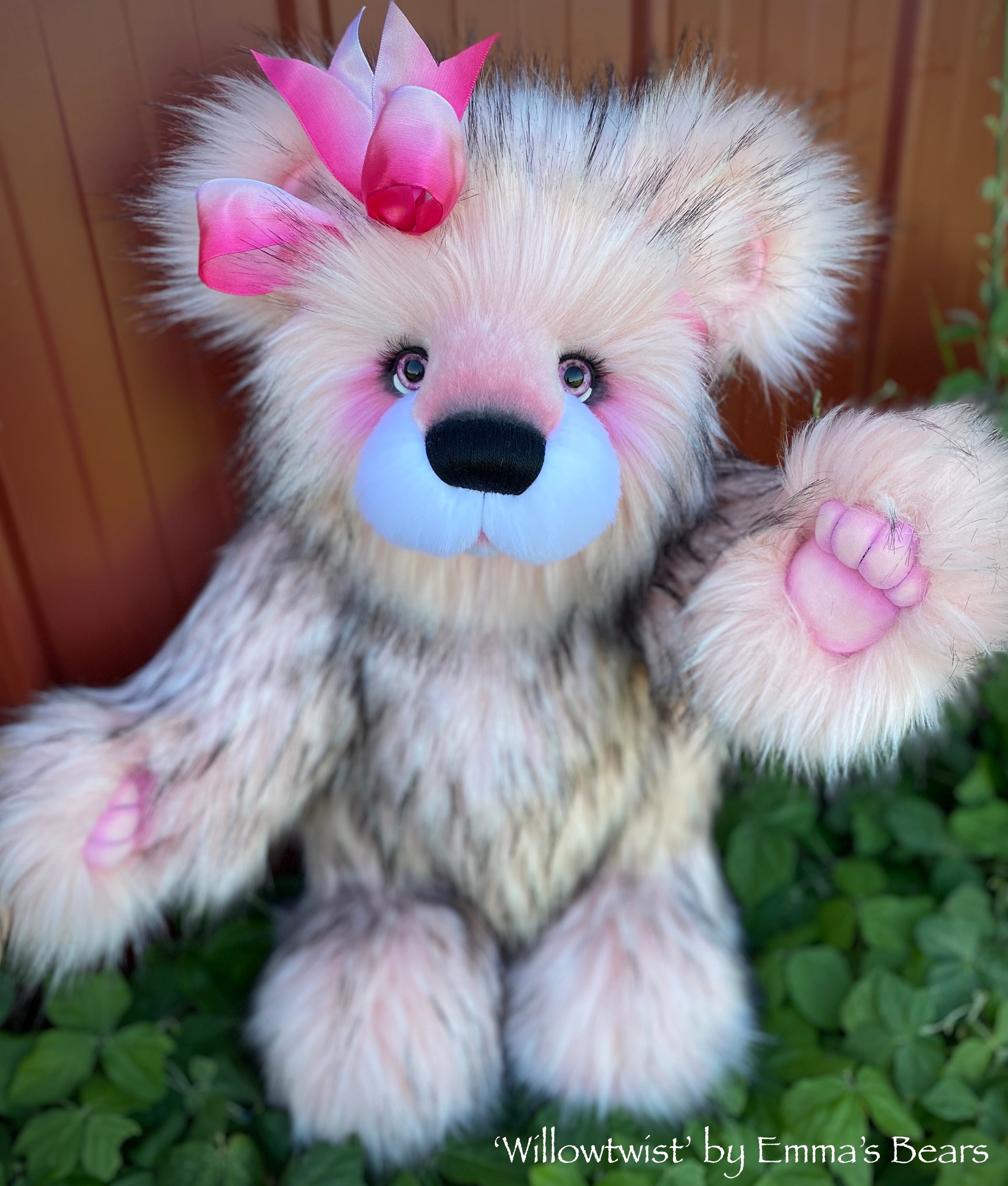 Willowtwist - 23" Faux Fur Artist Bear by Emma's Bears - OOAK