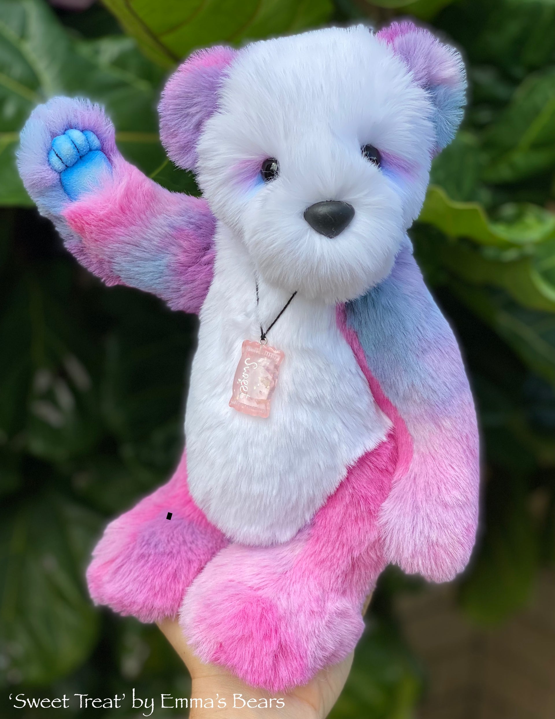 Sweet Treat - 13" faux fur Artist Bear by Emmas Bears - OOAK