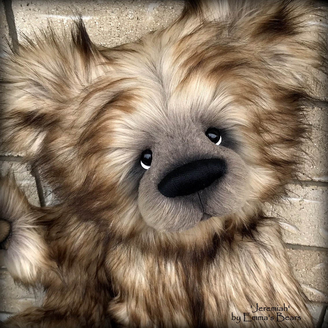 Jeremiah - 28in Deluxe Faux Fur Artist Bear by Emmas Bears - OOAK