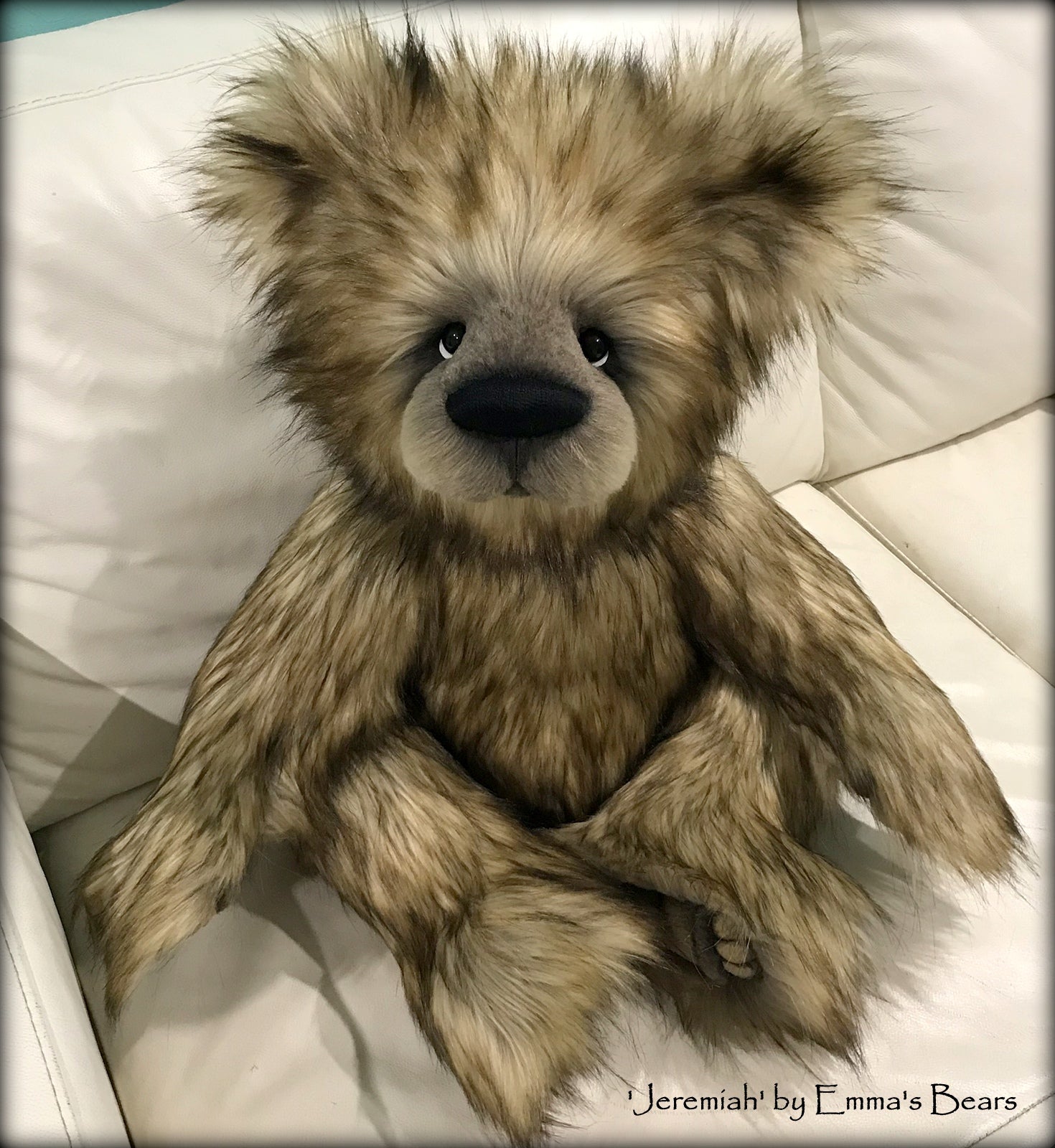 Jeremiah - 28in Deluxe Faux Fur Artist Bear by Emmas Bears - OOAK