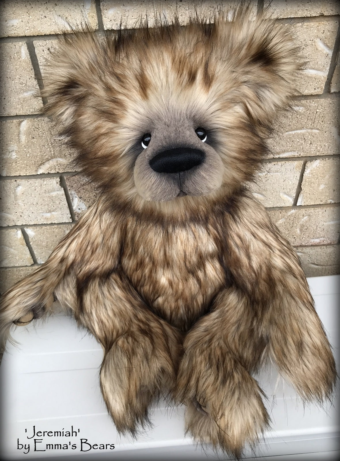 Jeremiah - 28in Deluxe Faux Fur Artist Bear by Emmas Bears - OOAK