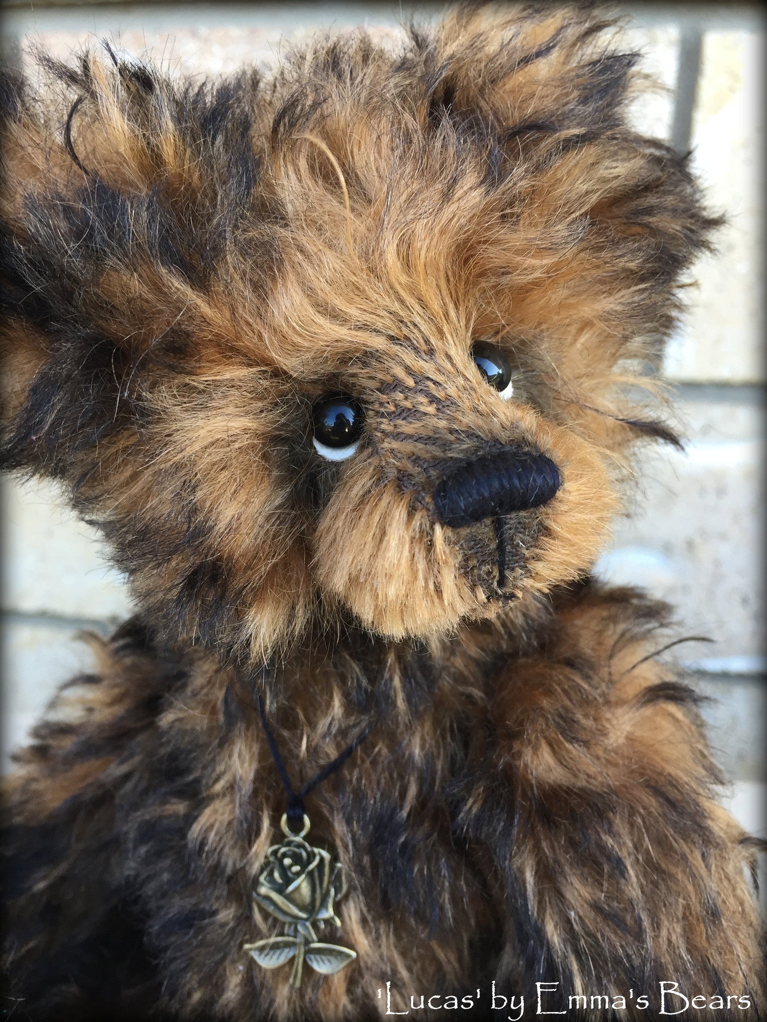 Lucas - 10" kid mohair bear by Emmas Bears - OOAK