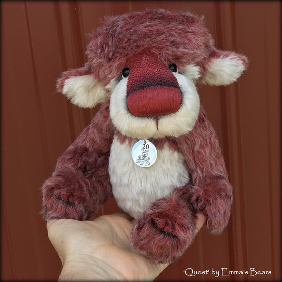 Quest - 20 Years of Emma's Bears Commemorative Teddy - OOAK in a series