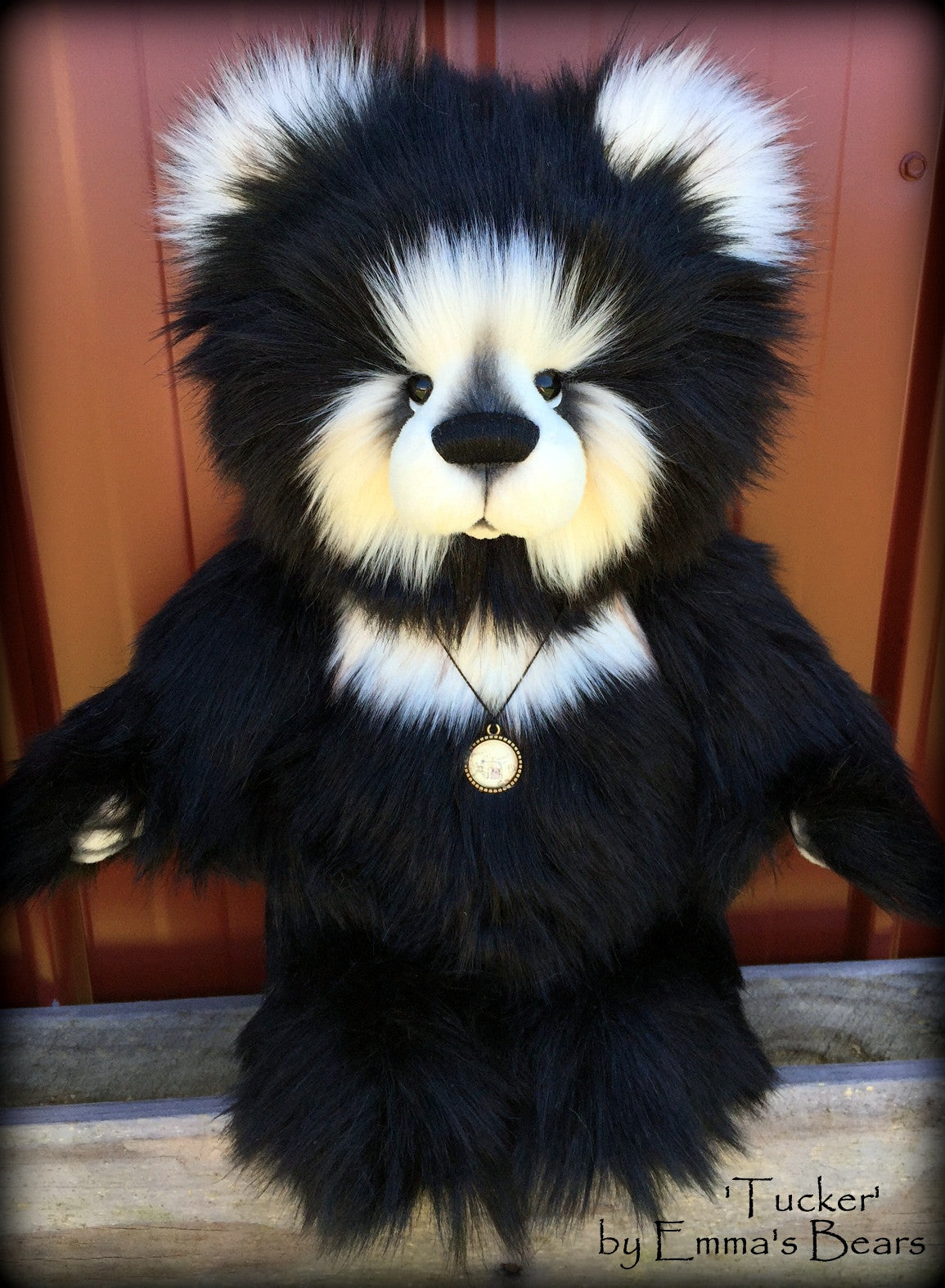 Tucker - 16IN super fluffy artist bear by Emmas Bears - OOAK