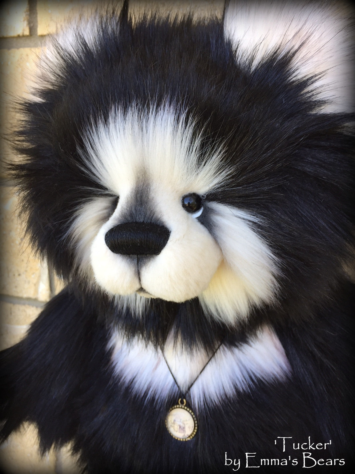 Tucker - 16IN super fluffy artist bear by Emmas Bears - OOAK