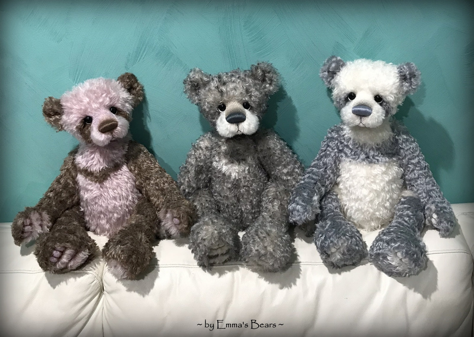 Violette Edie - 22in MOHAIR Artist toddler style Bear by Emmas Bears - OOAK
