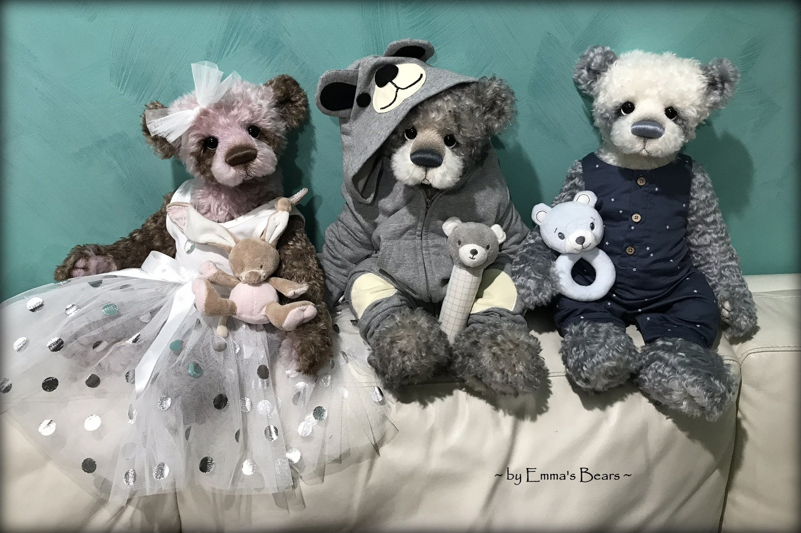 Bailee Tobias - 22in MOHAIR Artist toddler style Bear by Emmas Bears - OOAK