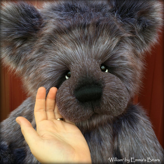 William - 33in Faux Fur Artist Bear by Emmas Bears - OOAK