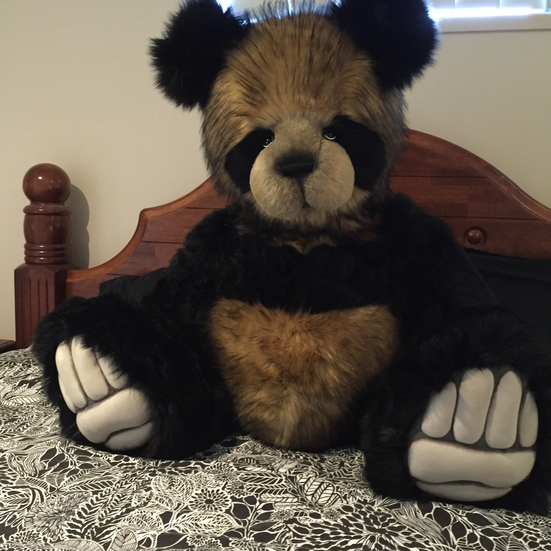 Bruno - 44IN HUGE panda bear by Emmas Bears - OOAK