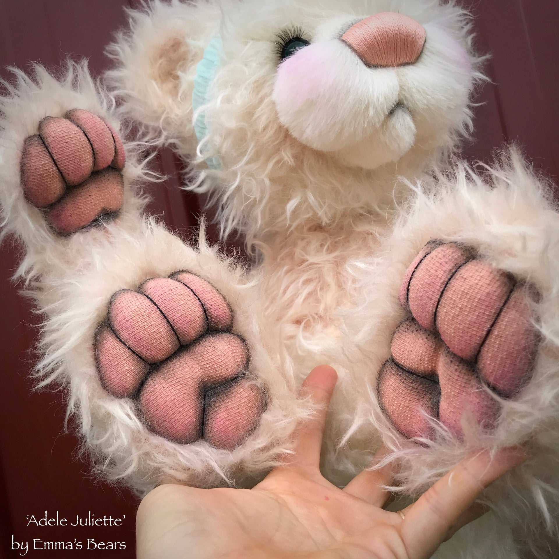 Adele Juliette - 24" Mohair Toddler Artist Bear by Emma's Bears - OOAK