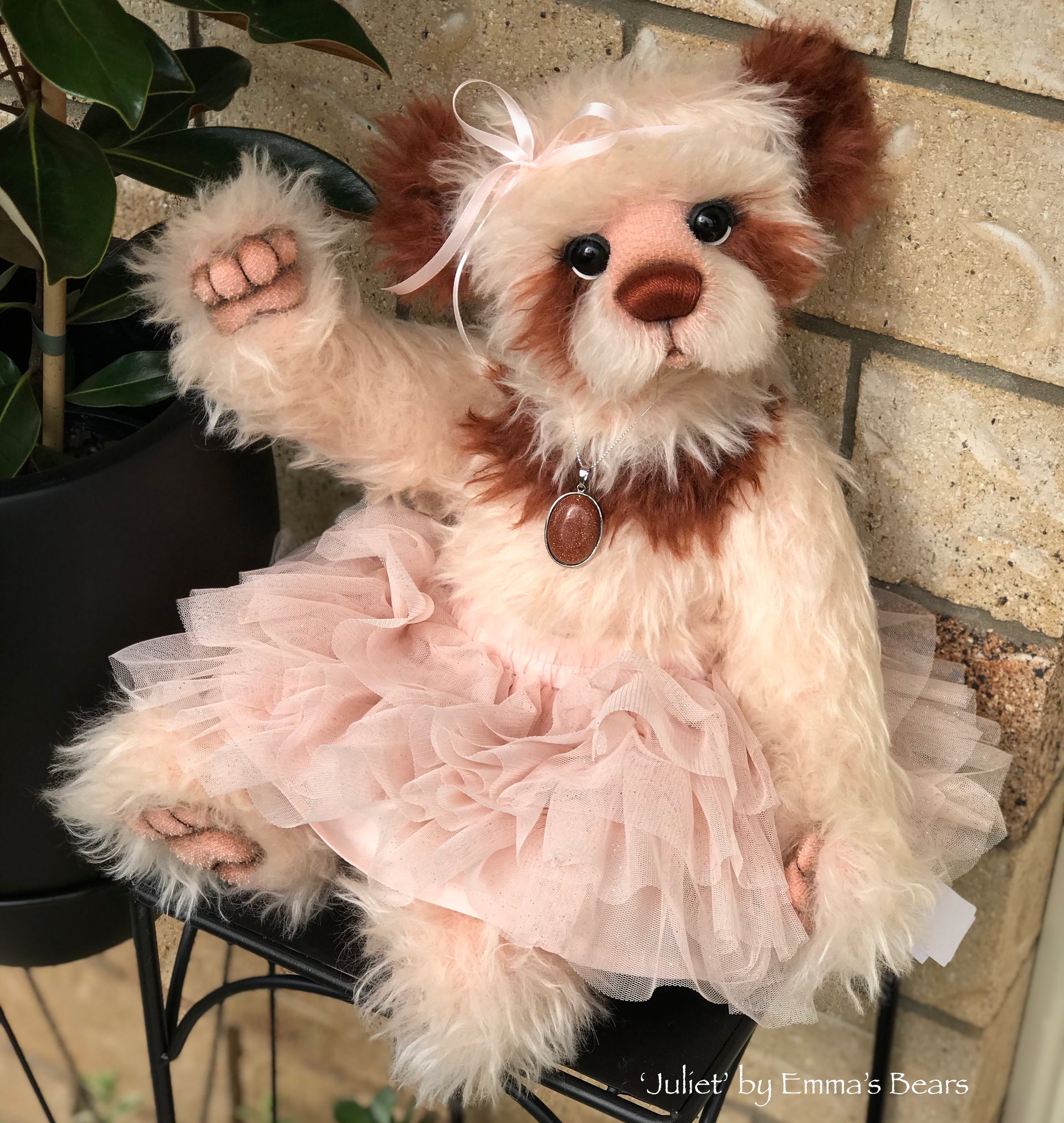 Juliet - 20" mohair artist bear by Emmas Bears - OOAK