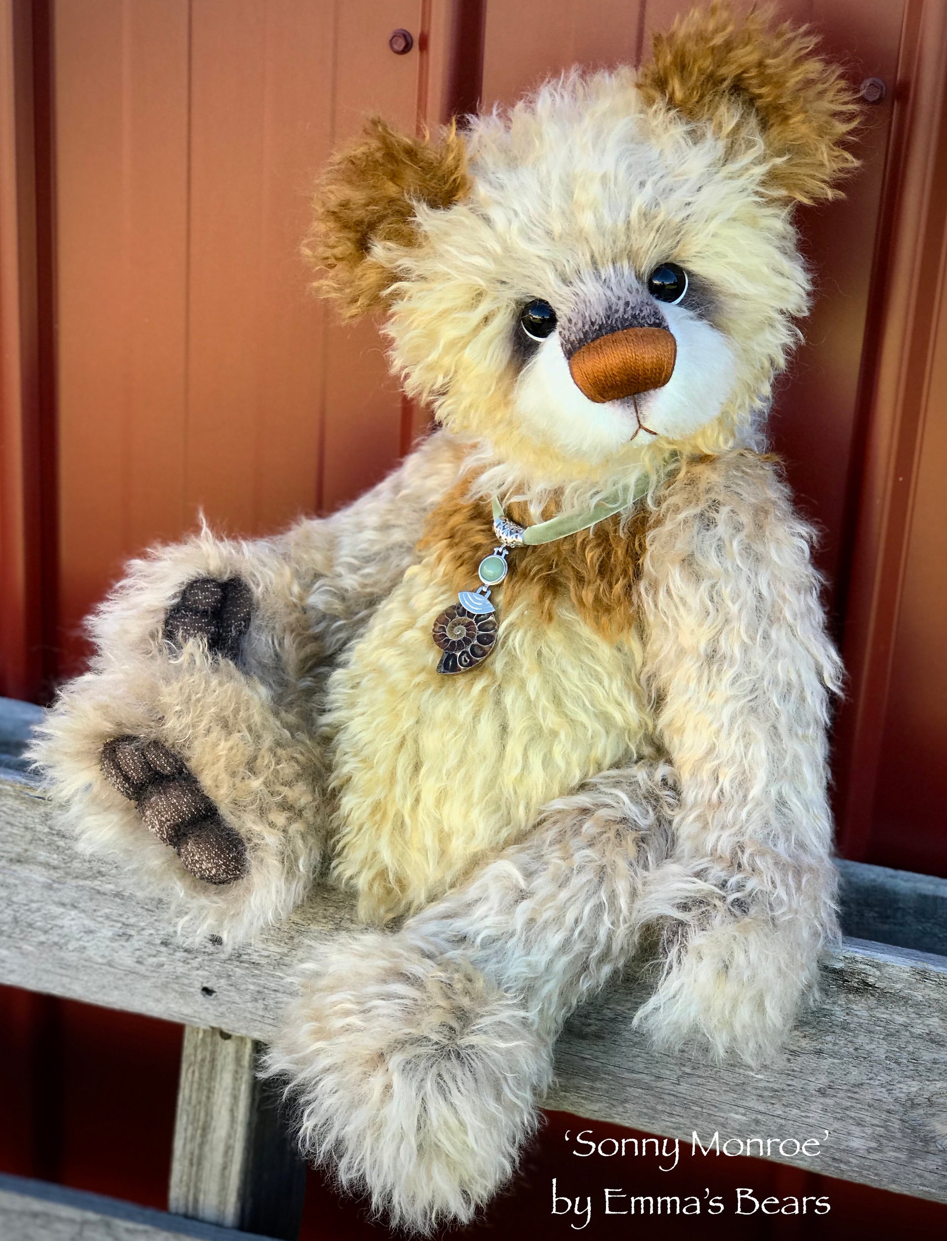 Sonny Monroe - 21" Mohair Artist Bear by Emma's Bears - OOAK