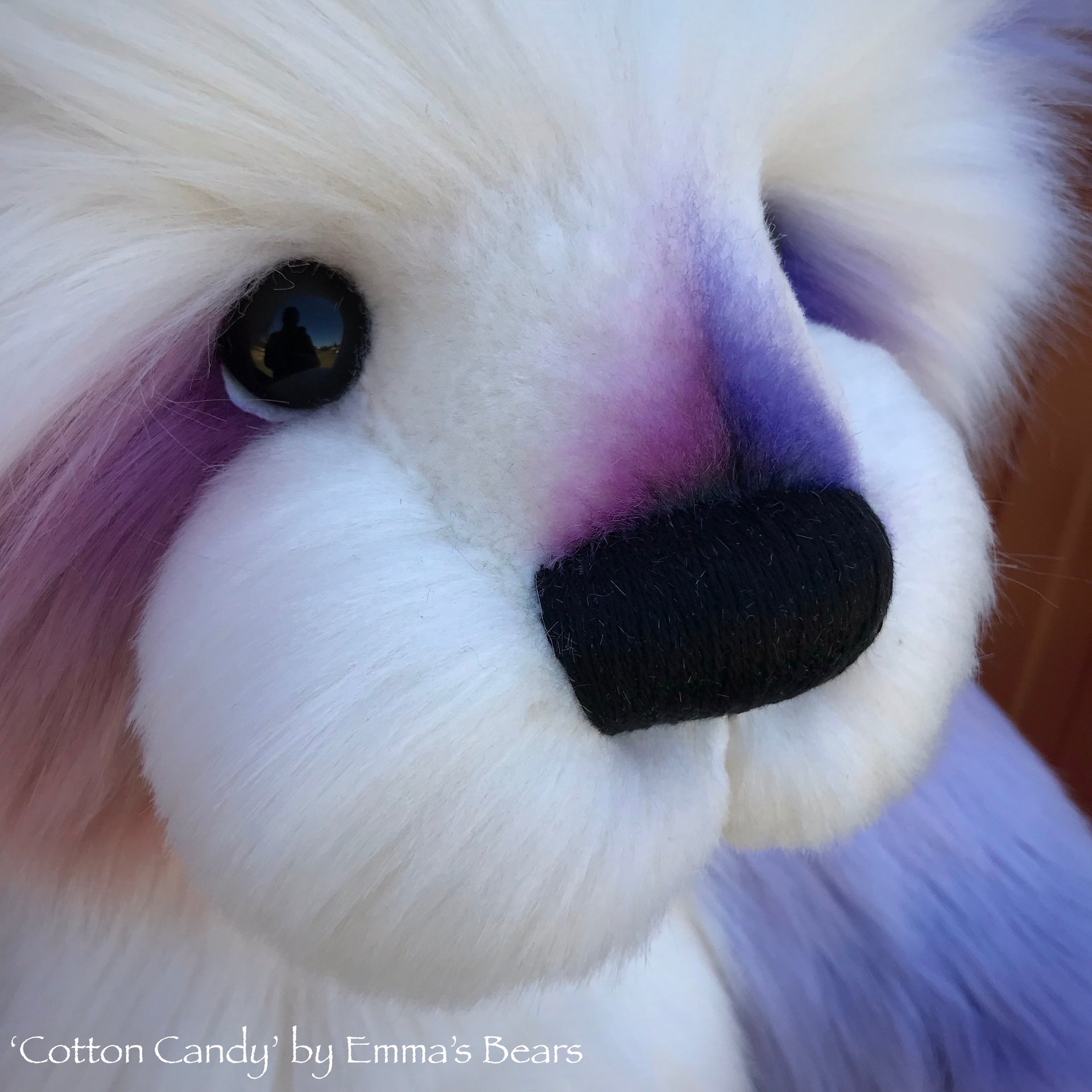 Cotton Candy - 22" faux fur Artist Bear by Emma's Bears - OOAK