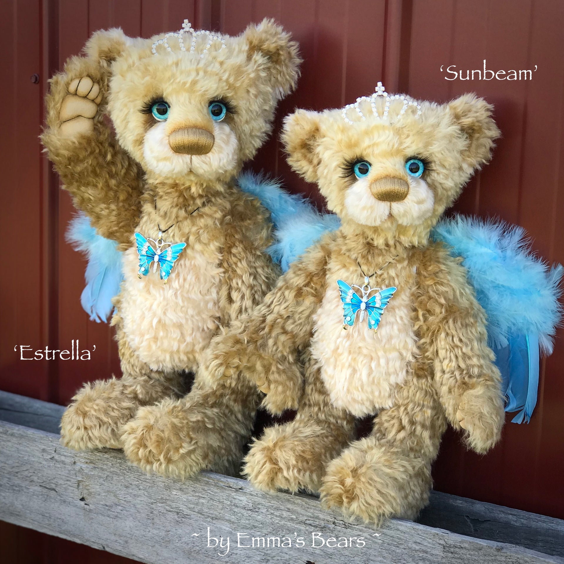 Estrella - 17" Schulte mohair artist bear by Emmas Bears - OOAK