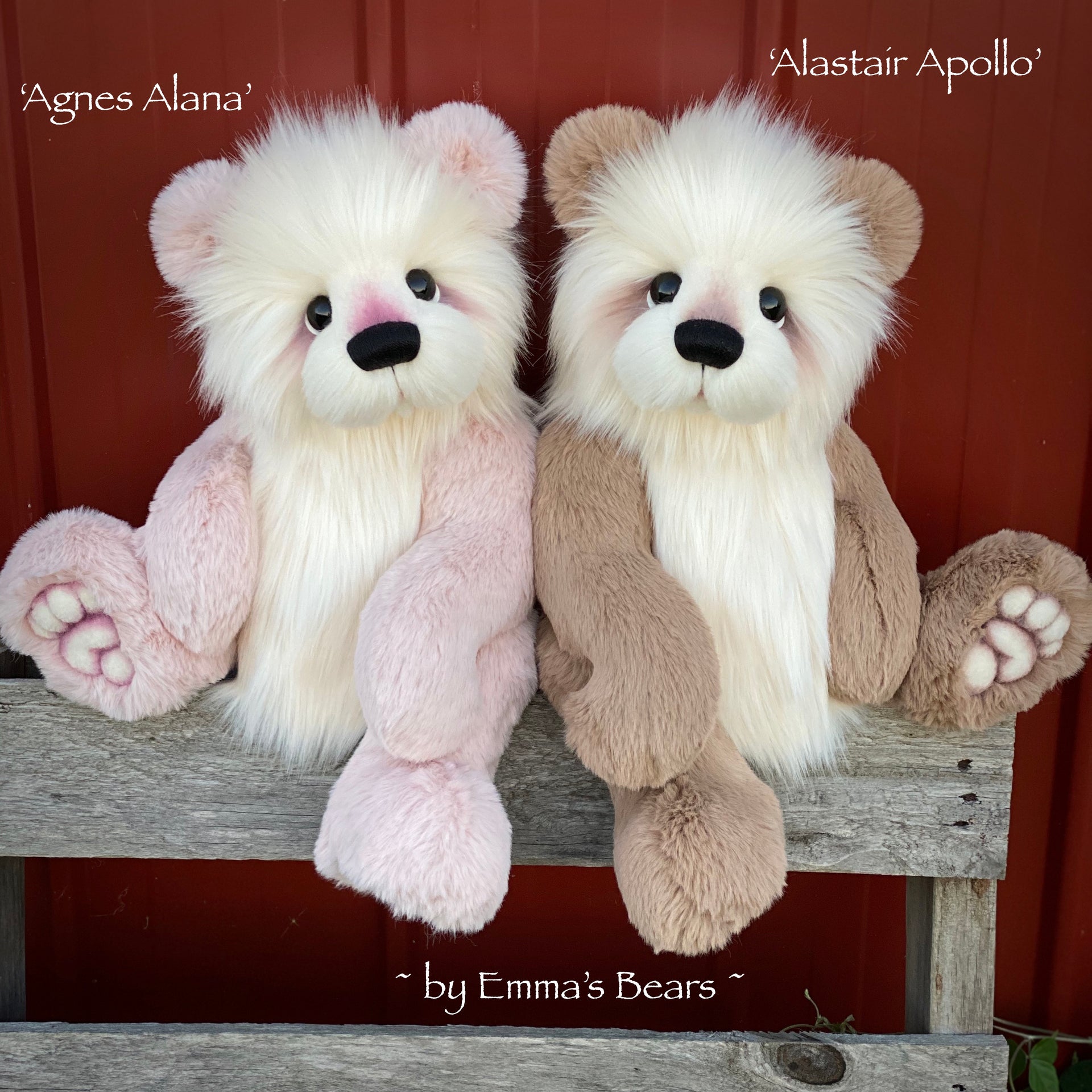 Alastair Apollo - 18" Baby Artist Bear by Emma's Bears - OOAK