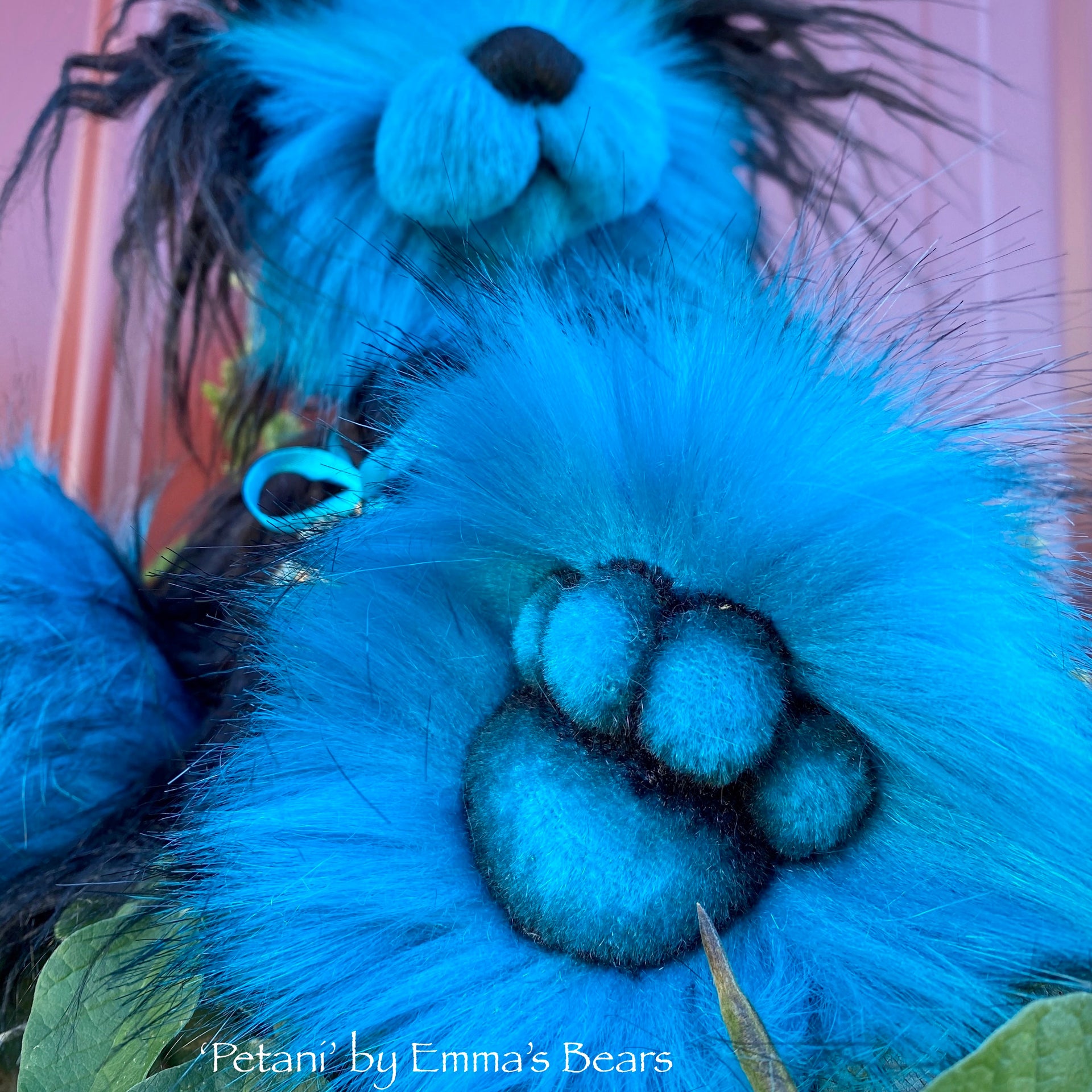 Petani - 13" faux fur Bear by Emmas Bears - OOAK