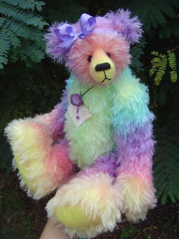 Bianca Mohair - Hand Dyed Smokey Orchid - Fat 1/8m - SEP108