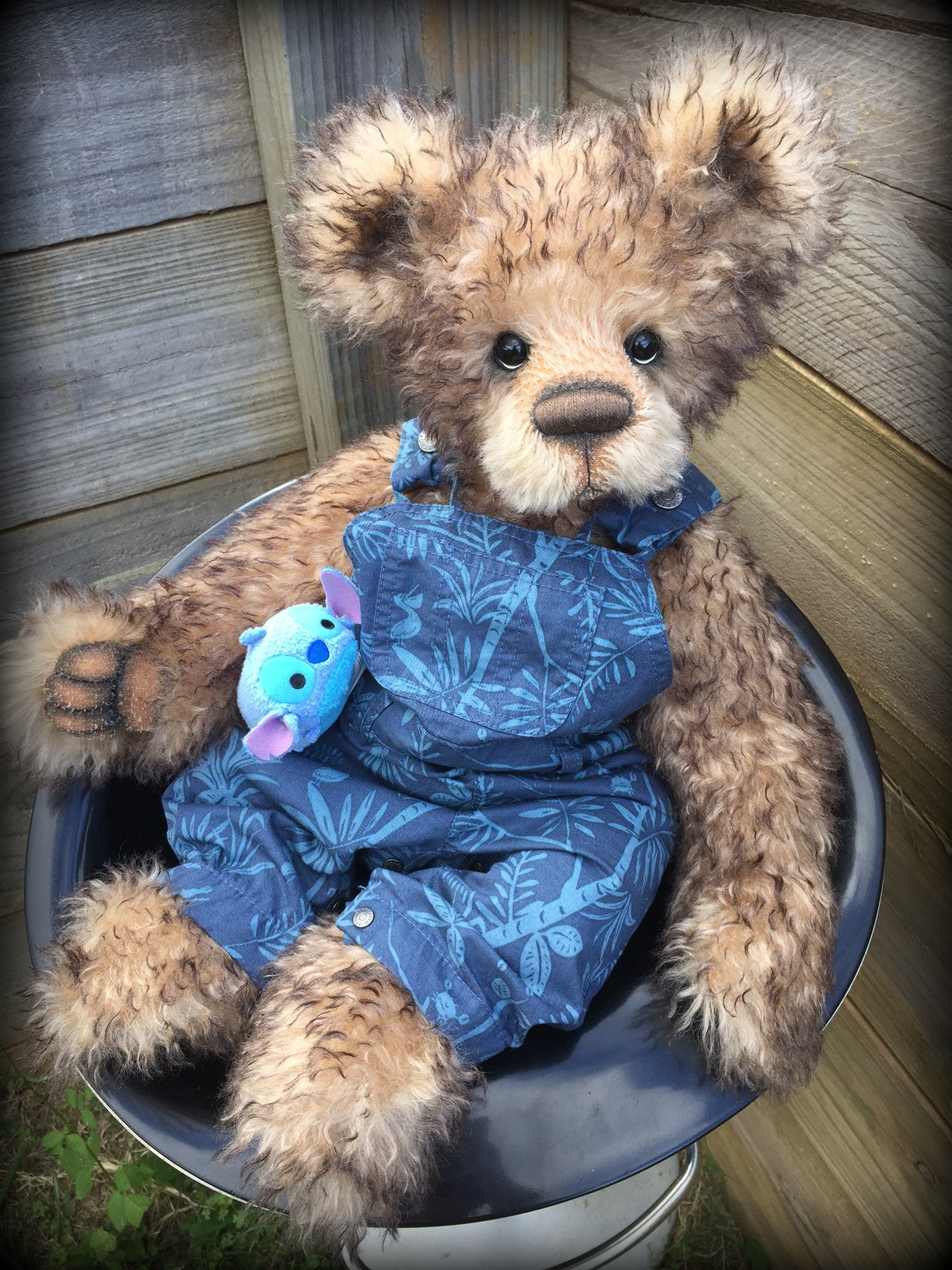 You choose the name and gender - 22in MOHAIR Artist toddler style Bear by Emmas Bears - OOAK