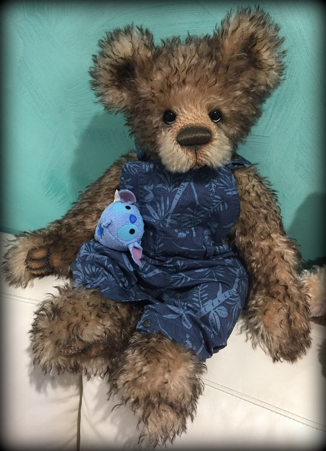 You choose the name and gender - 22in MOHAIR Artist toddler style Bear by Emmas Bears - OOAK